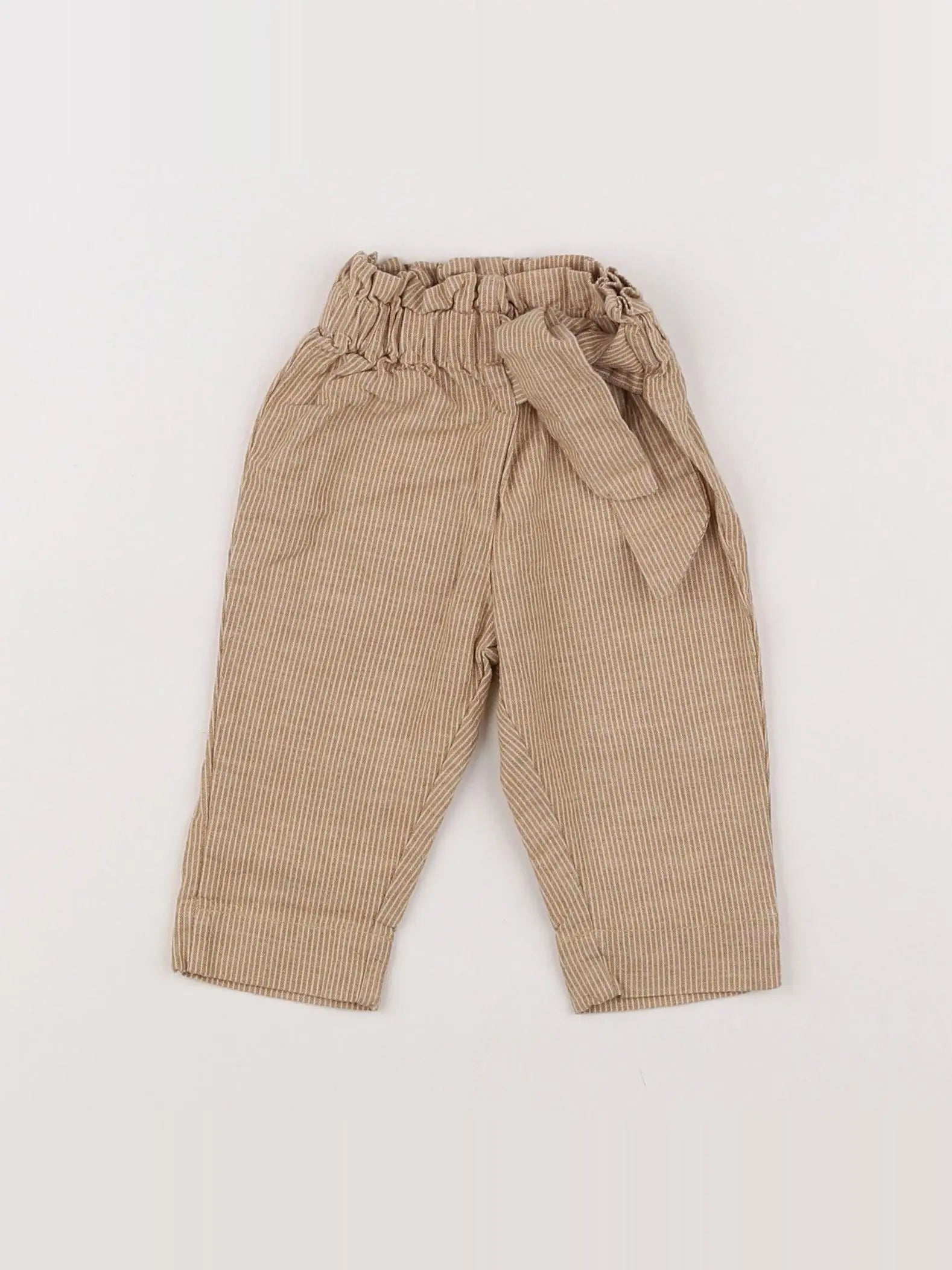 Vertbaudet - pantalon marron - 3 mois