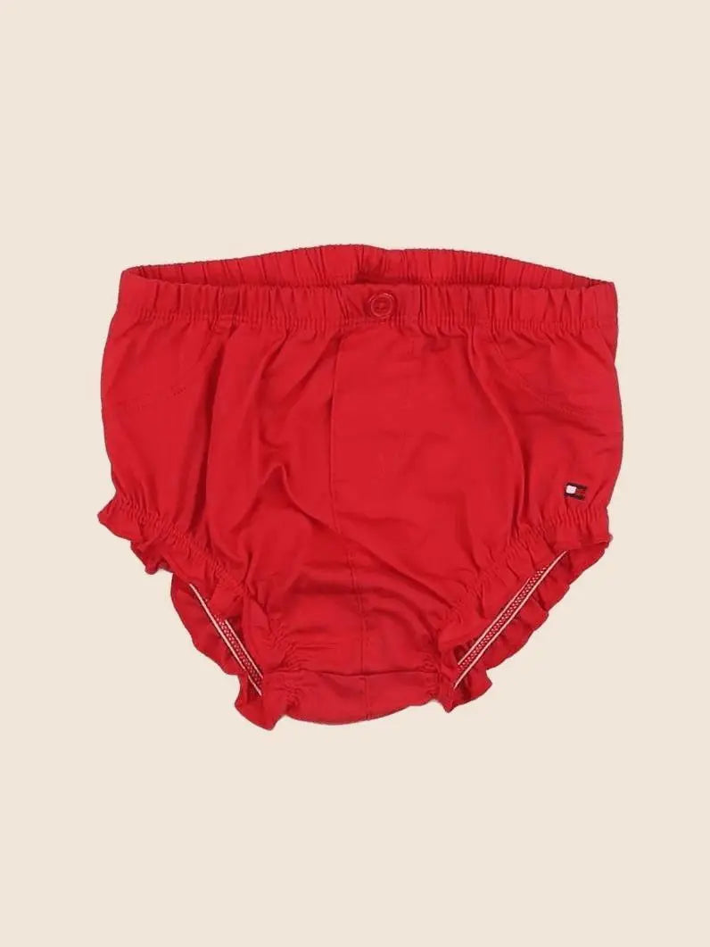 Tommy Hilfiger - bloomer rouge - 12 mois