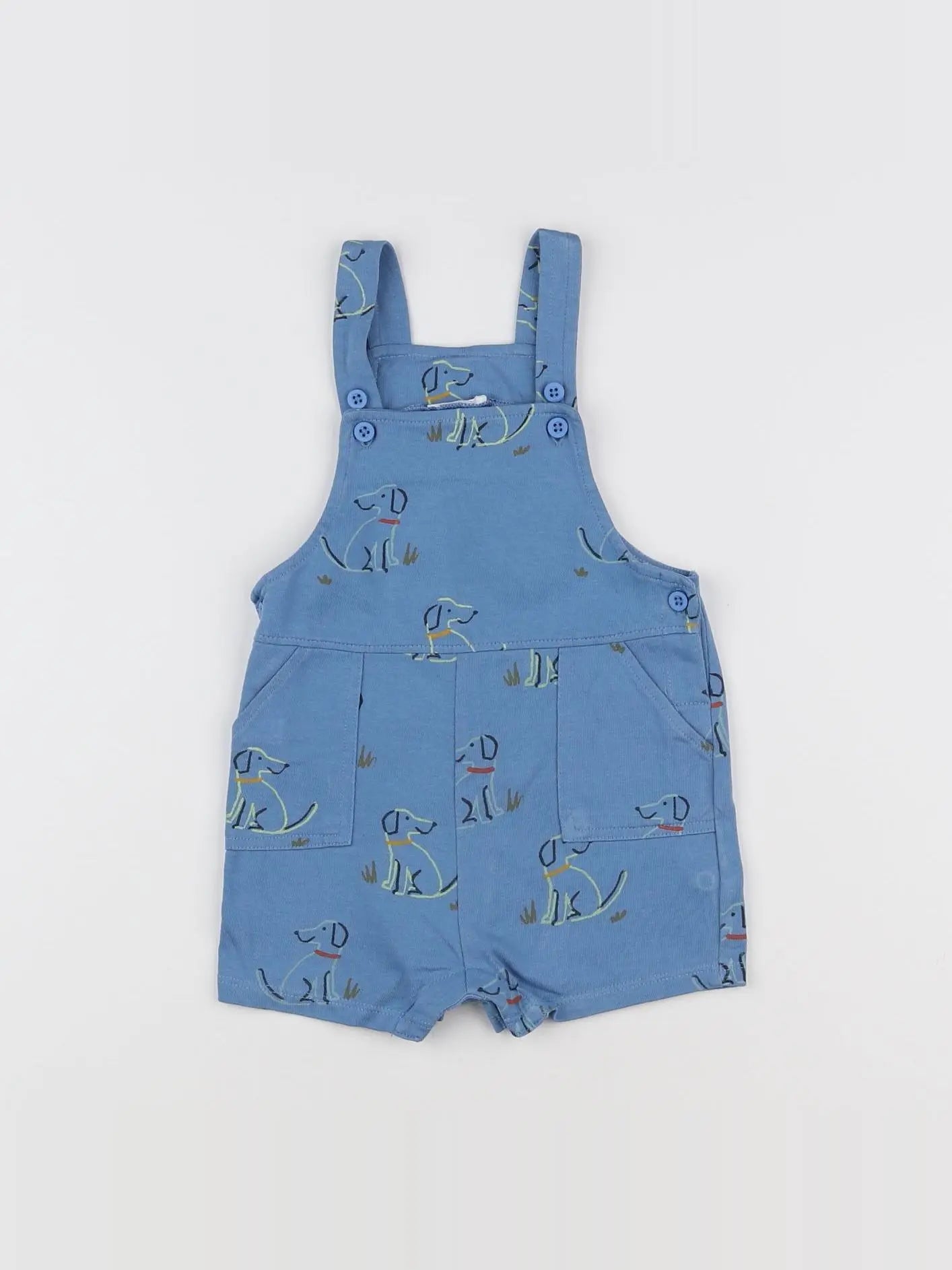 Boutchou - salopette bleu - 12 mois