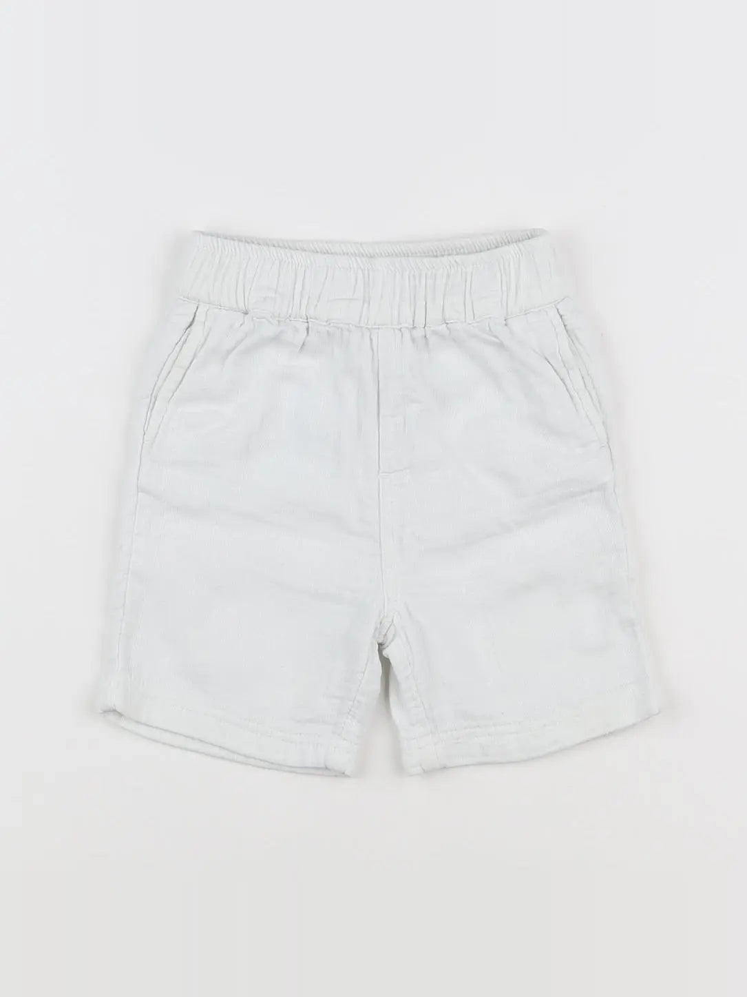 Monoprix - short blanc - 18 mois