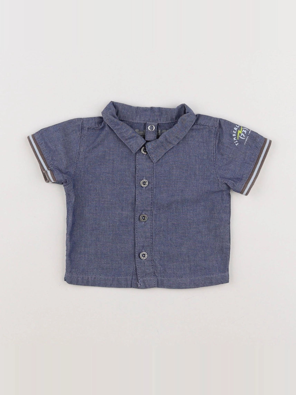 Timberland - chemise bleu - 3 mois