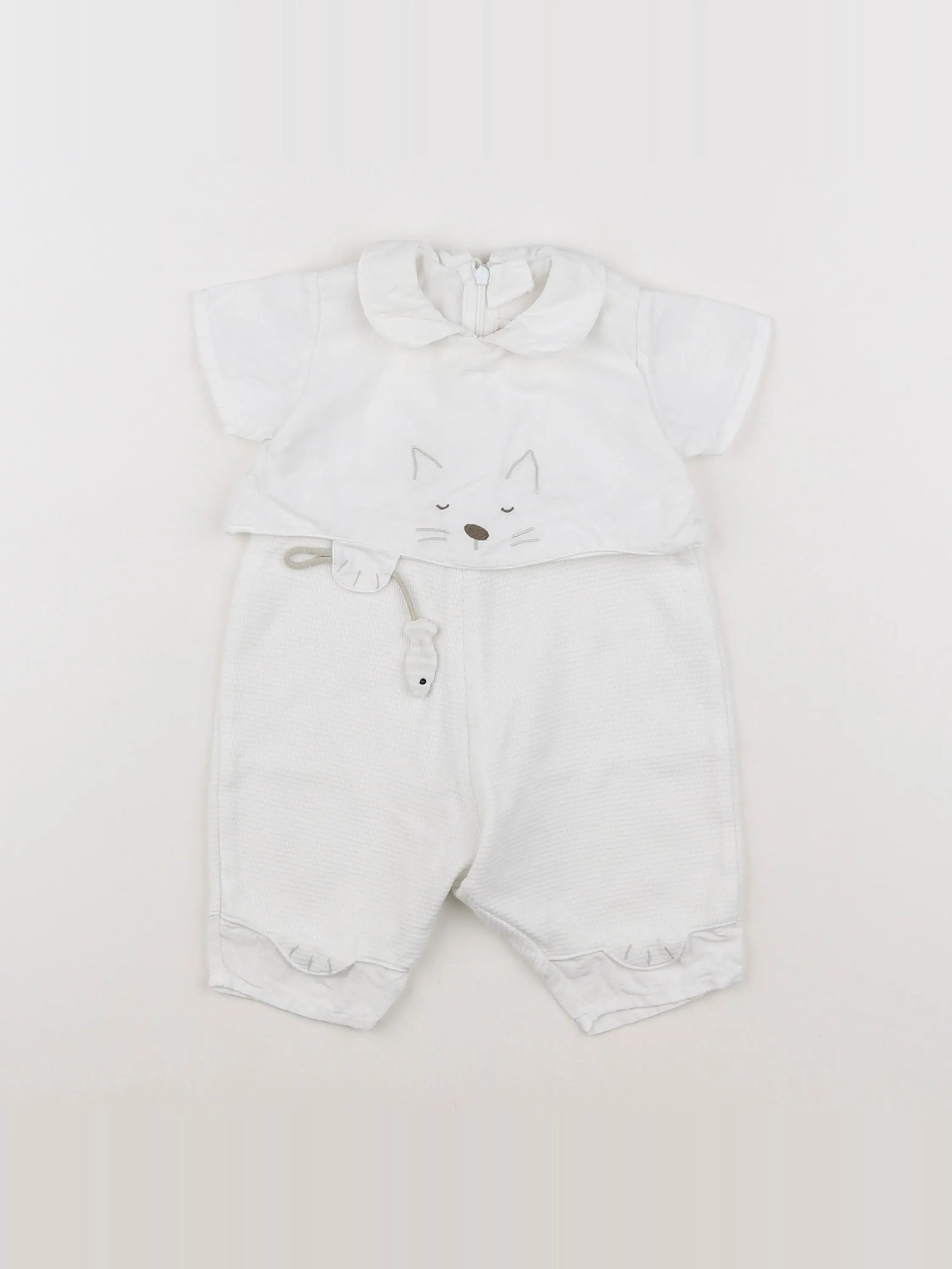 Catimini - combinaison blanc - 3 mois