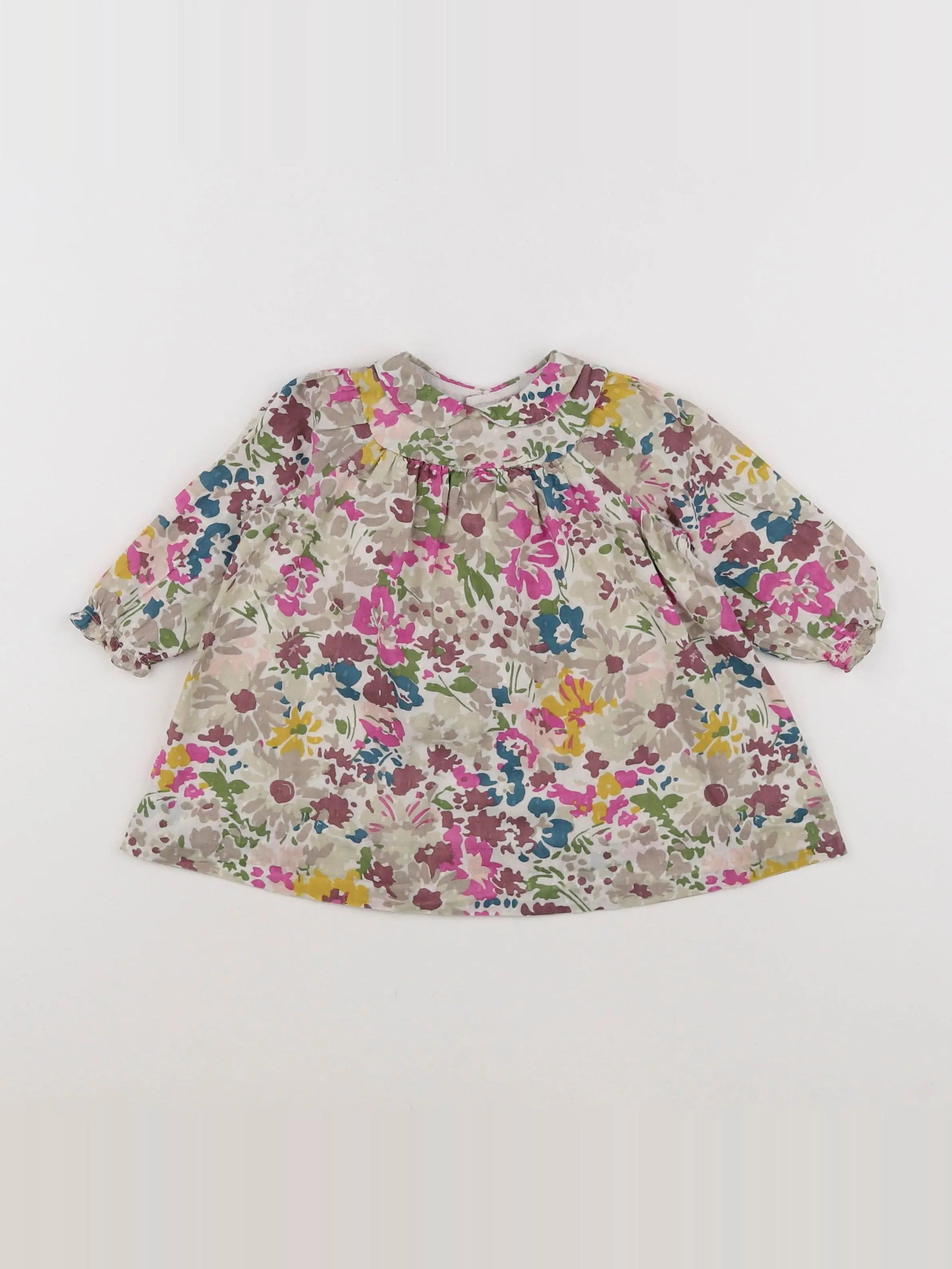Bonpoint - robe vert - 6 mois