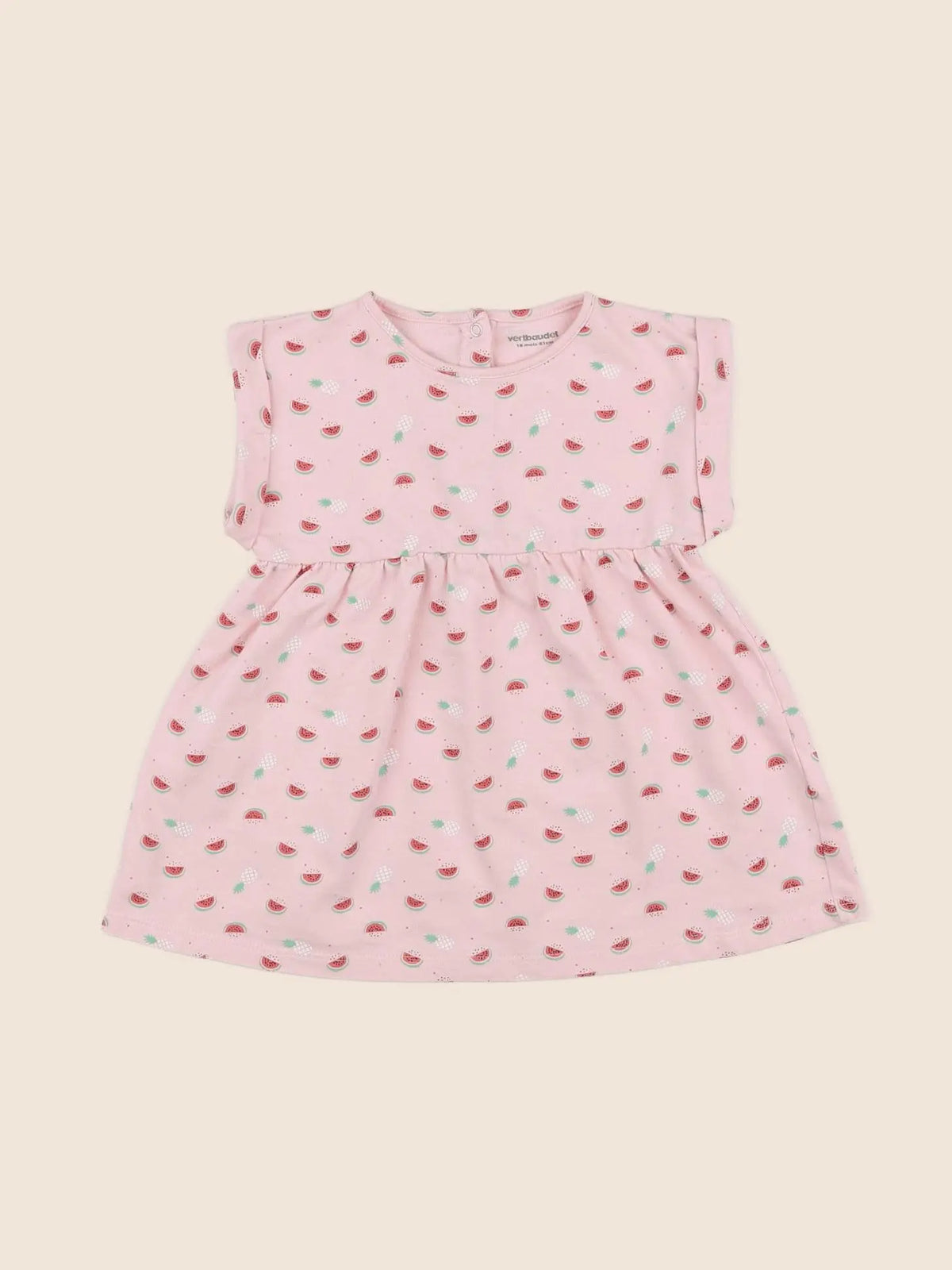 Vertbaudet - robe rose - 18 mois