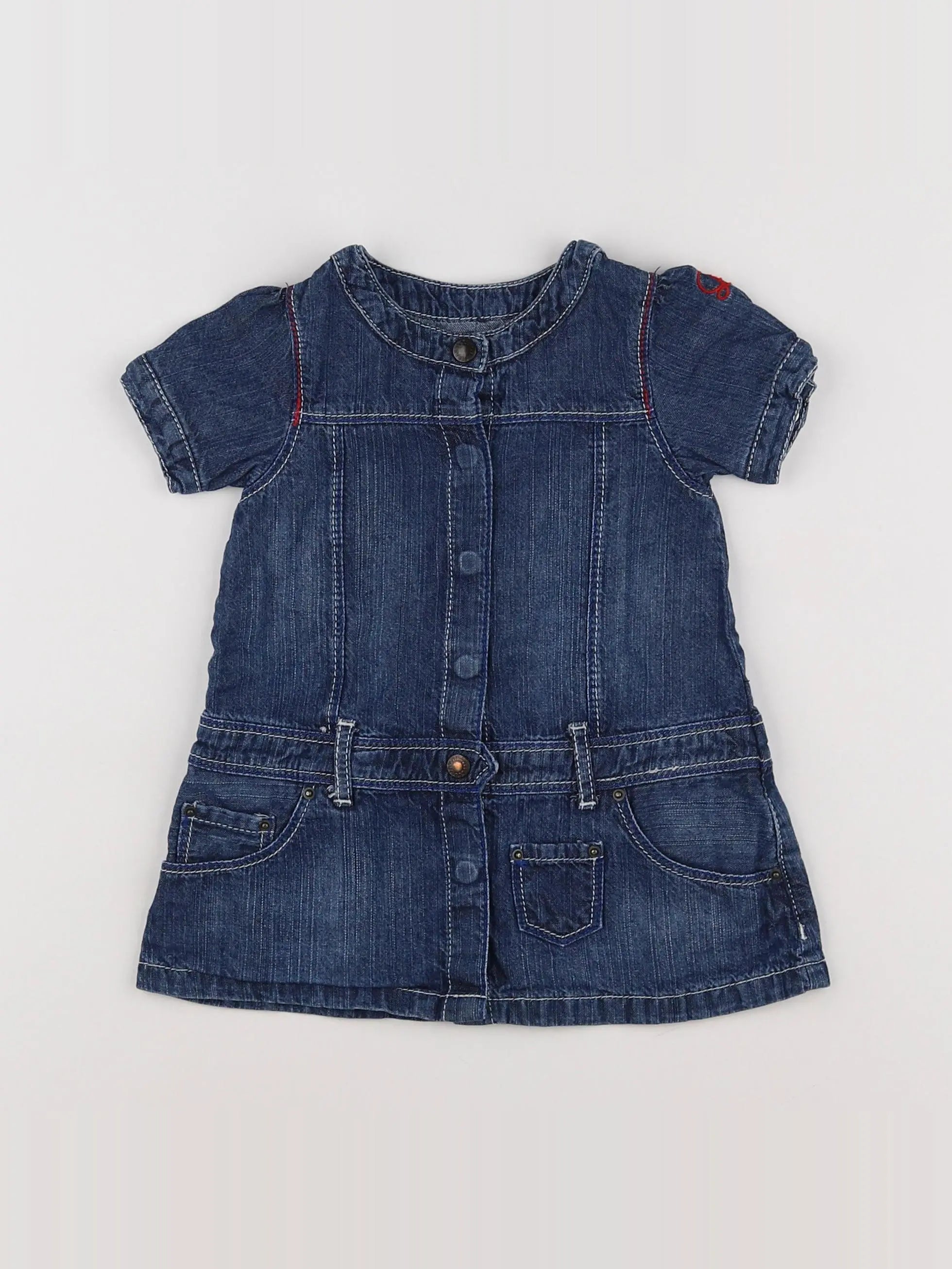 Levi's - robe bleu - 12 mois