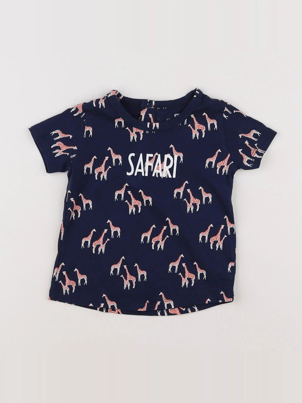 La Redoute - tee-shirt bleu - 12 mois