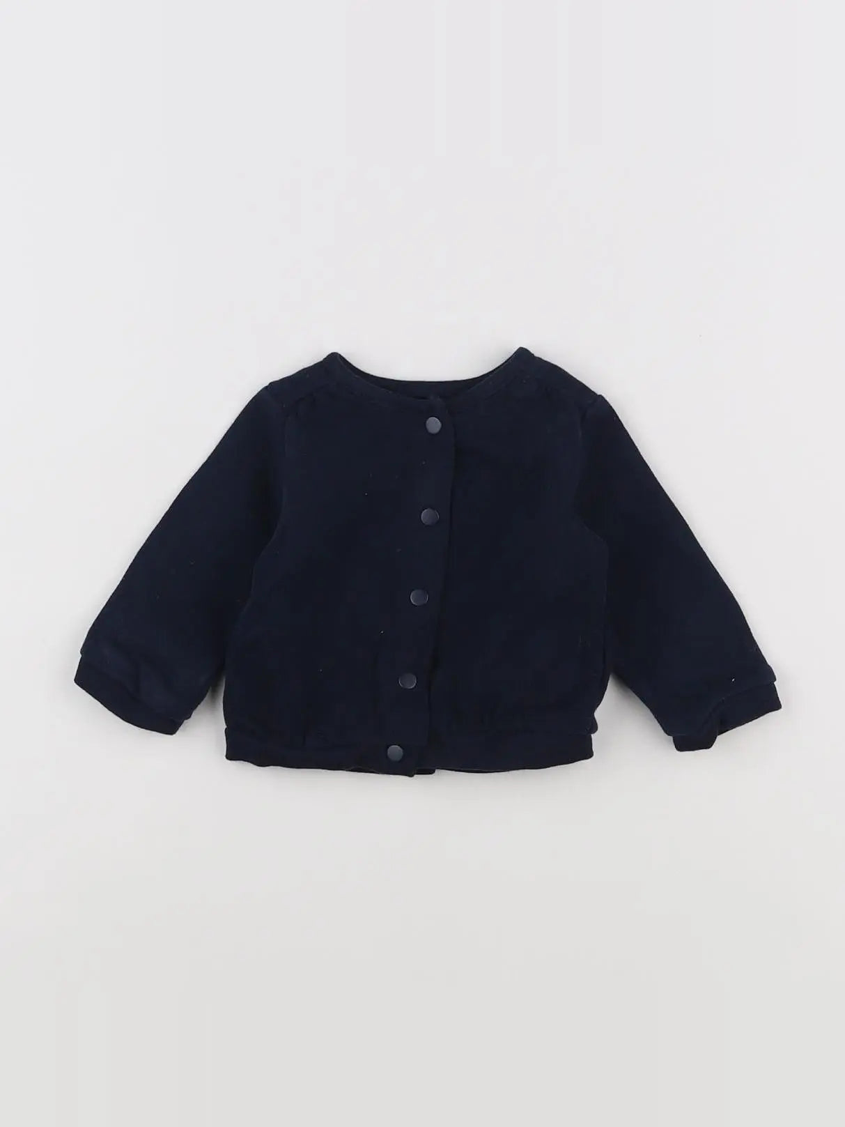 Vertbaudet - sweat bleu - 3 mois