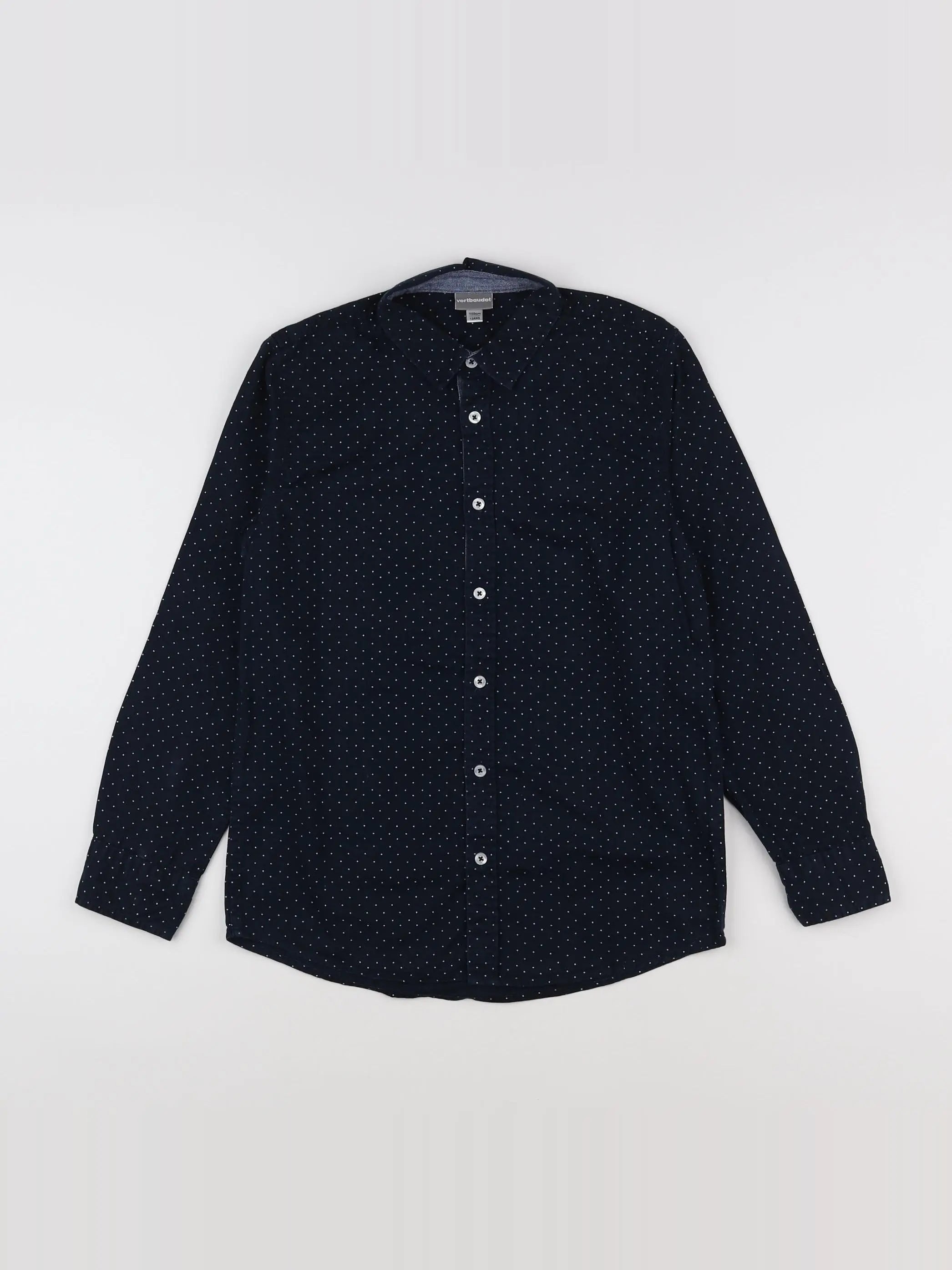 Vertbaudet - chemise bleu - 12 ans