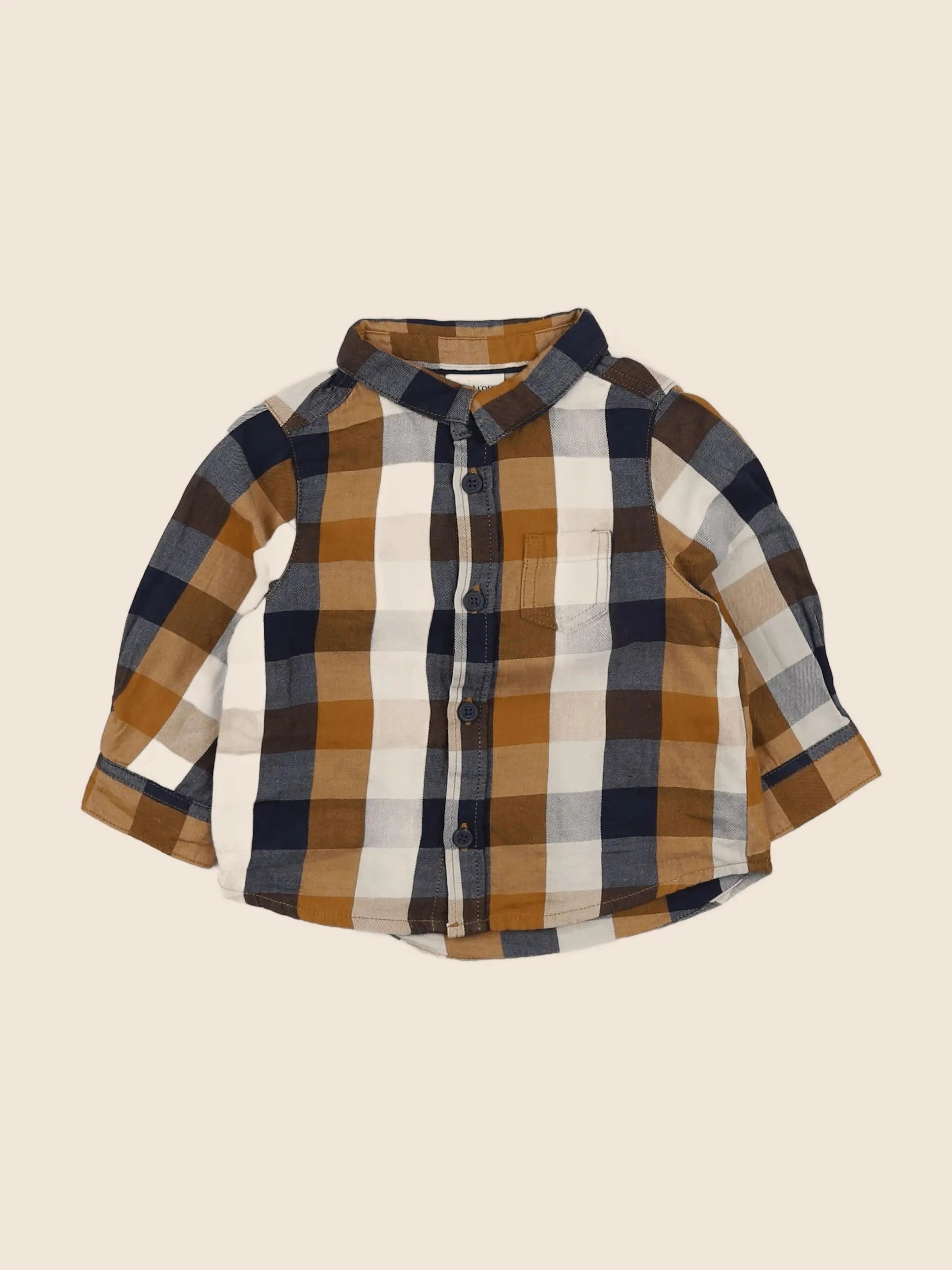 Tape à l'oeil - chemise multicolore - 6 mois
