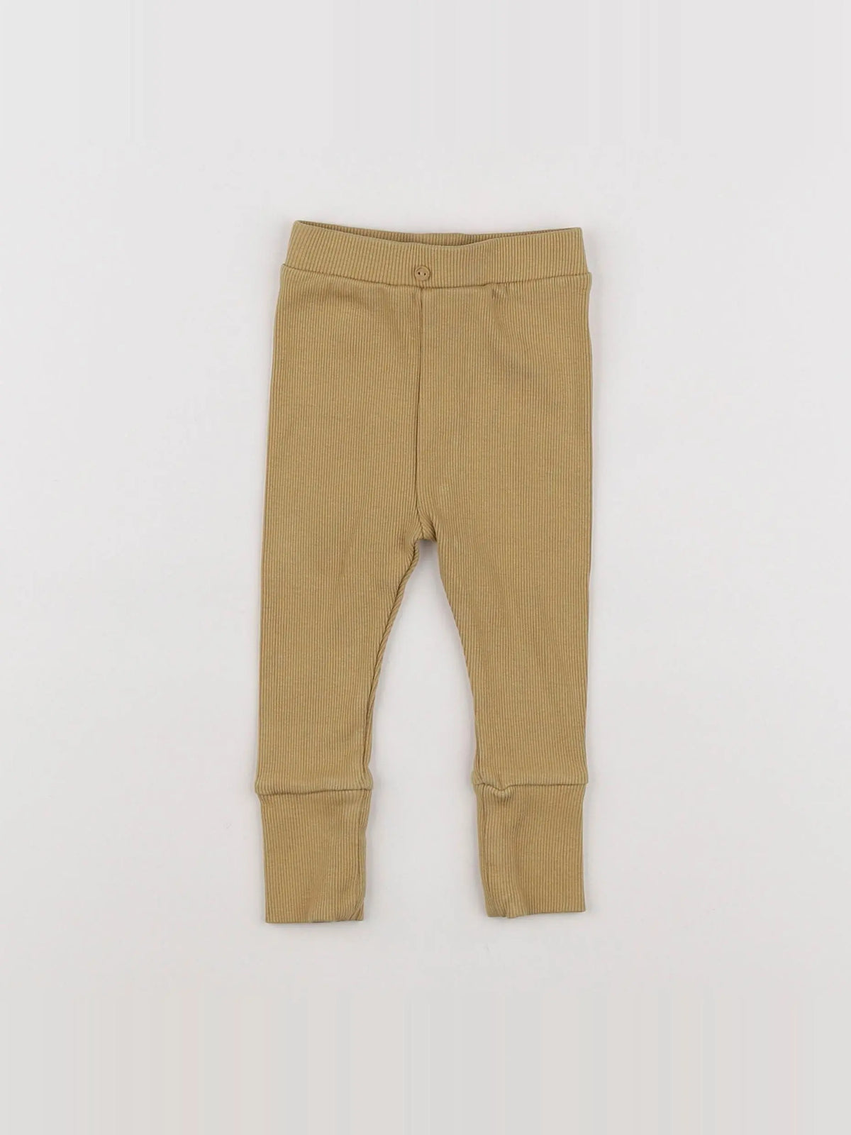 Vertbaudet - legging marron - 6 mois