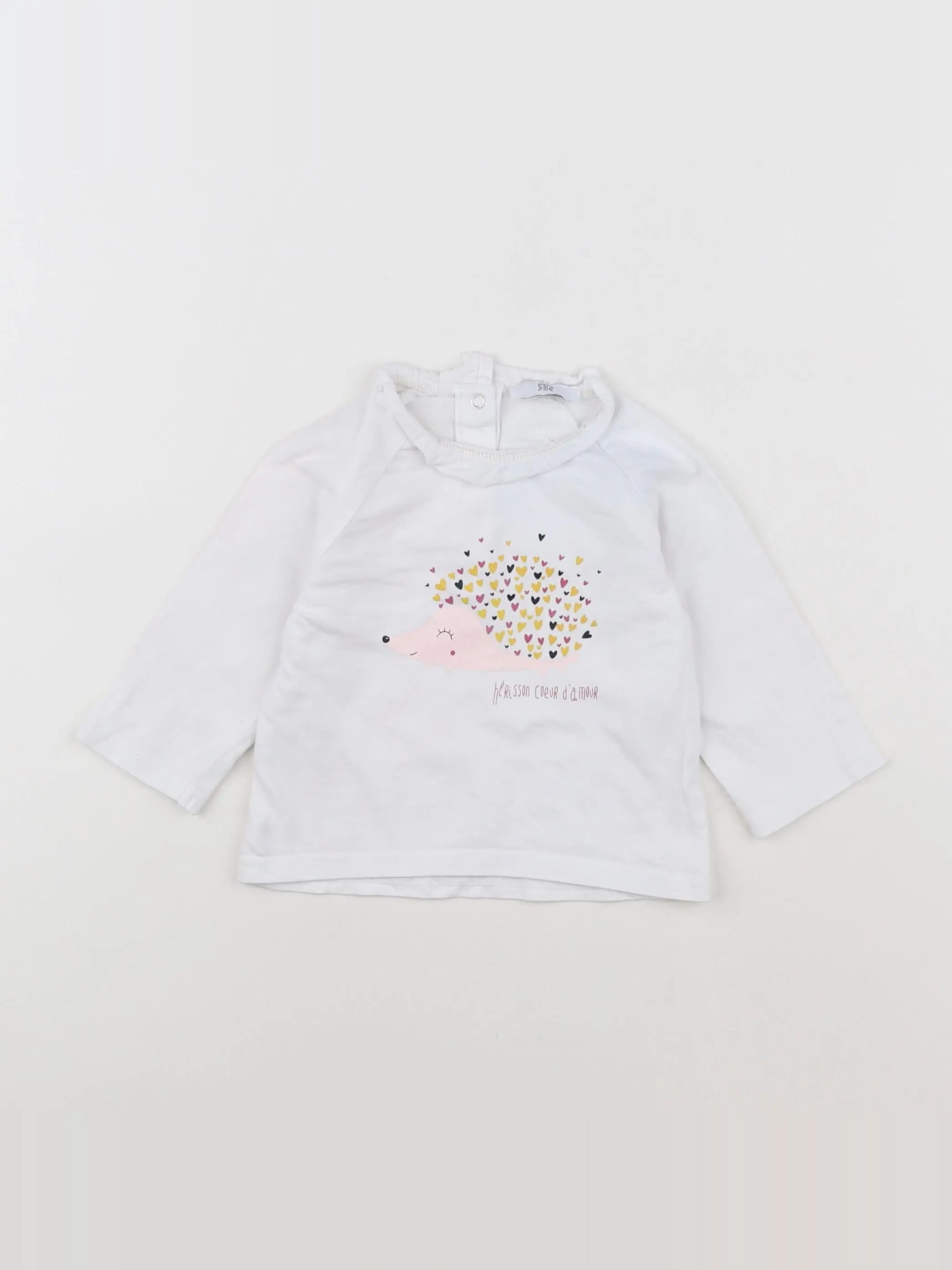 La Redoute - tee-shirt blanc - 6 mois