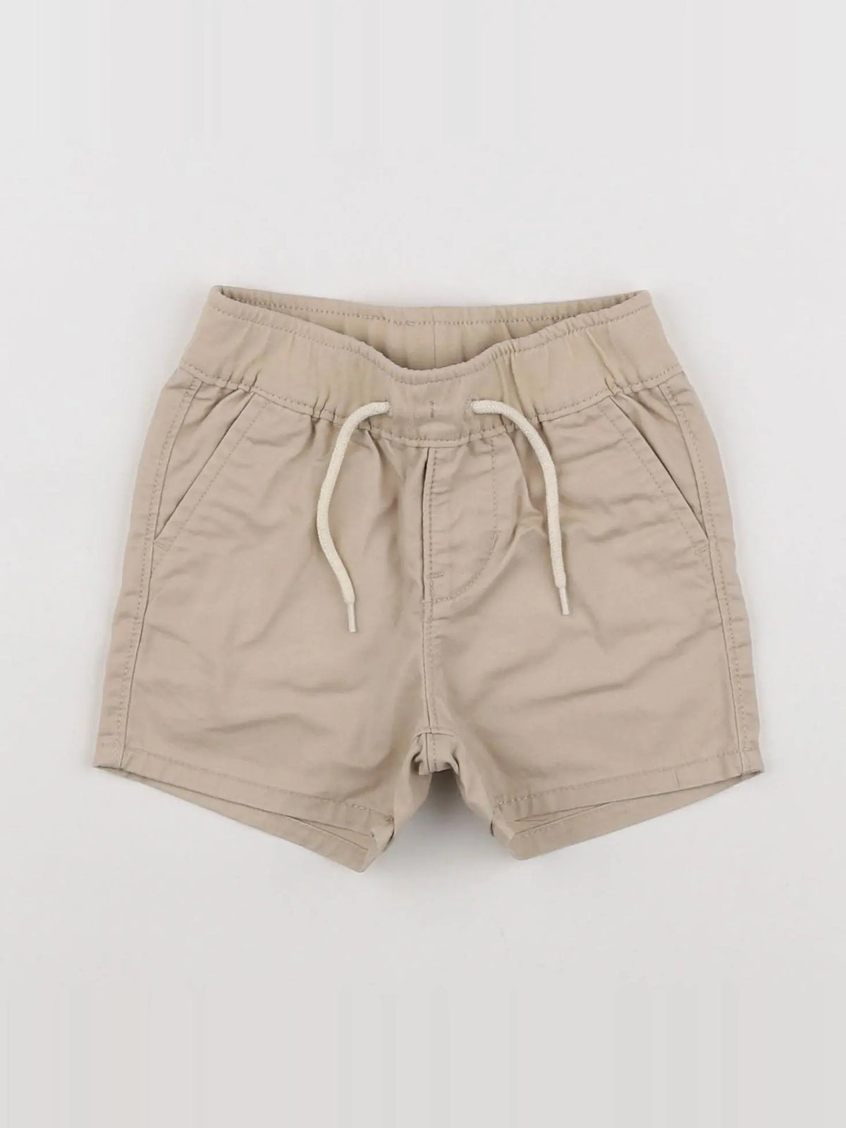GAP - short beige - 6/12 mois