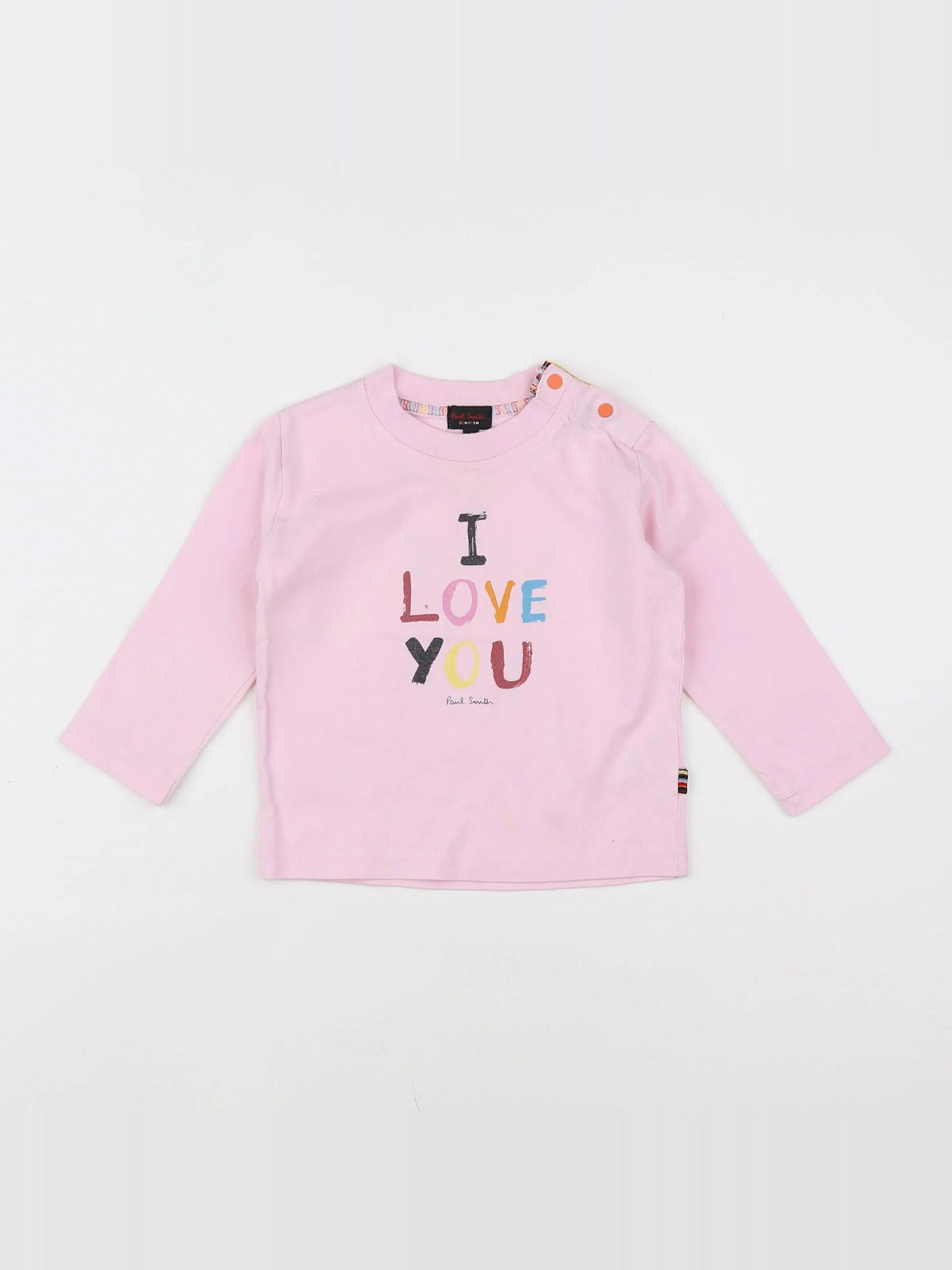Paul Smith - tee-shirt rose - 12 mois