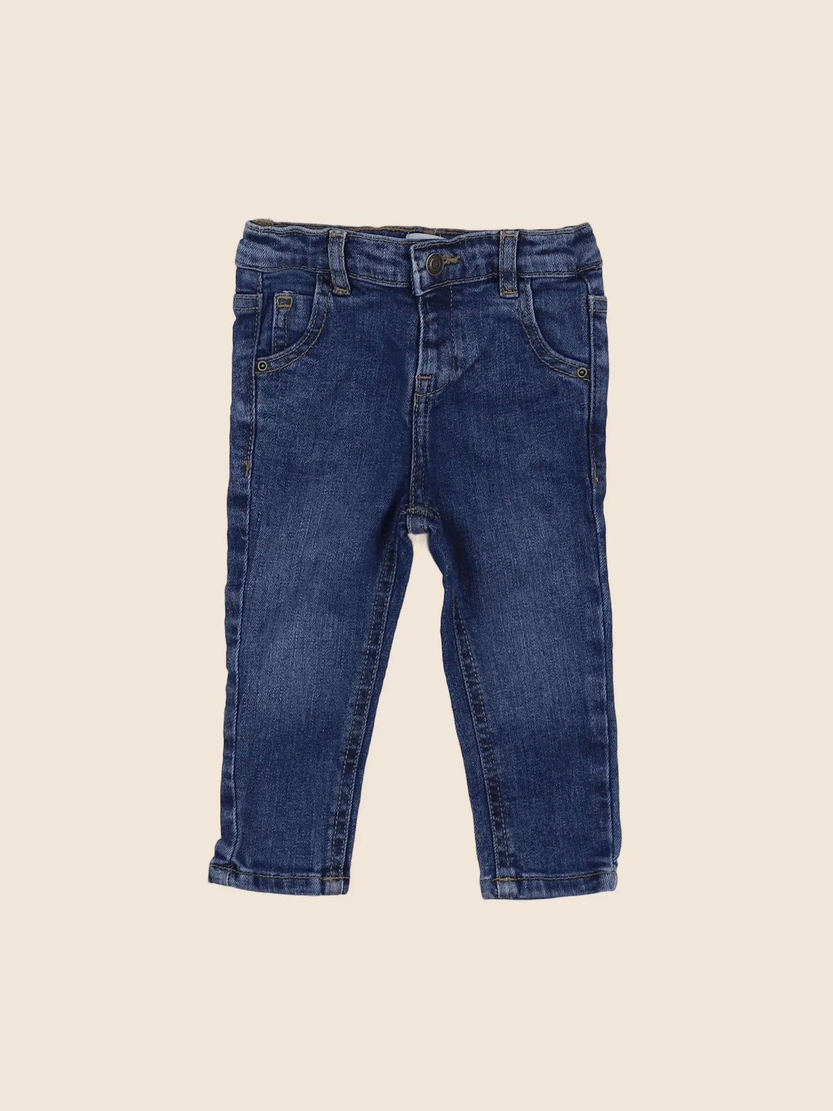 Vertbaudet - jean bleu - 9 mois