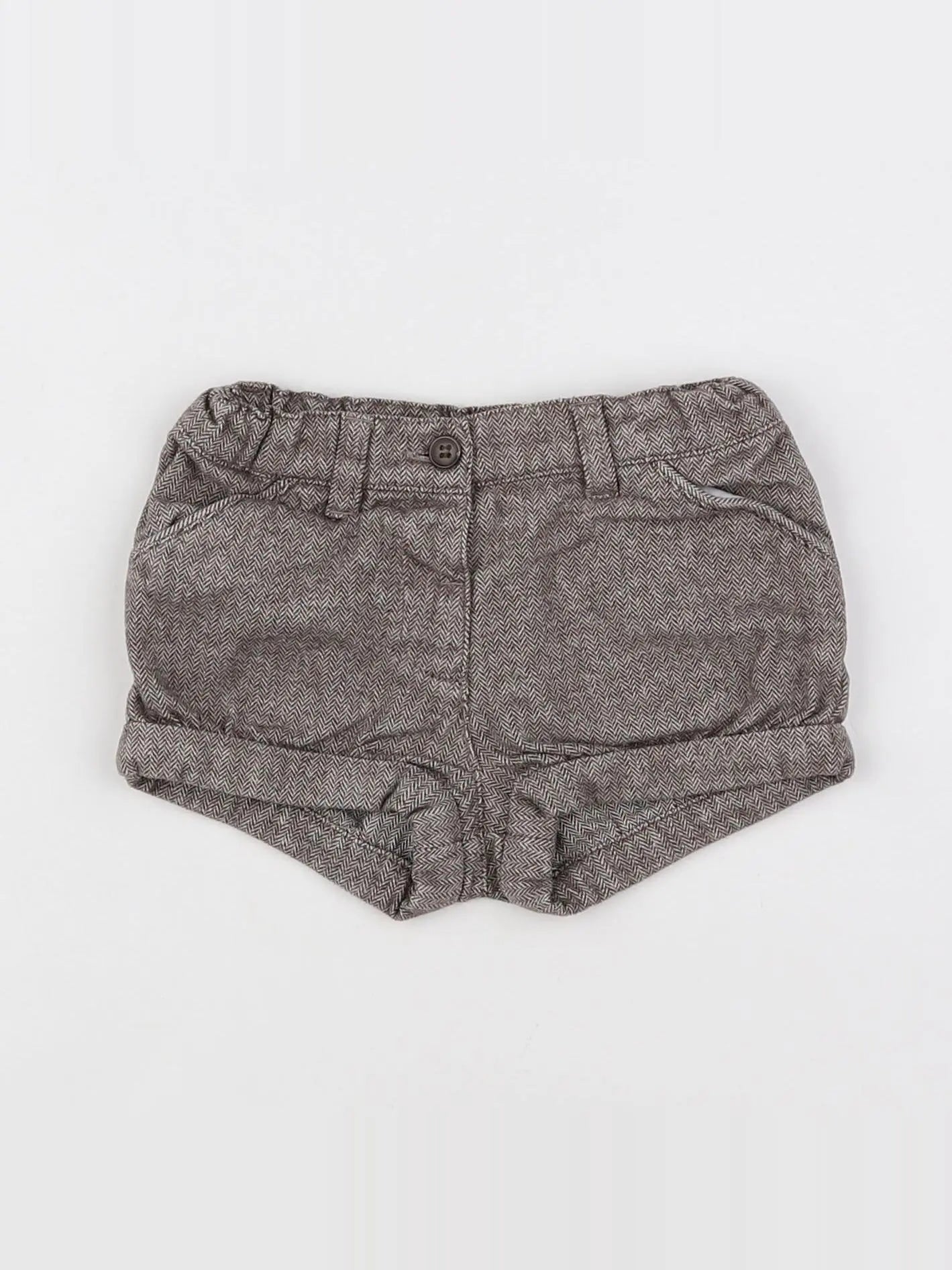 Boutchou - short marron - 12 mois