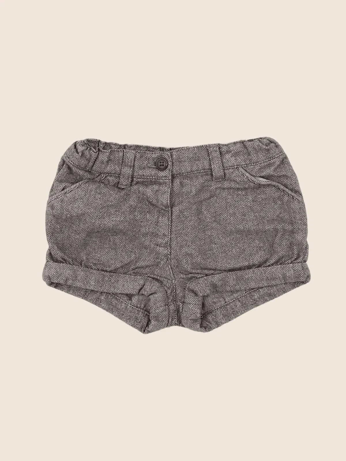 Boutchou - short marron - 12 mois