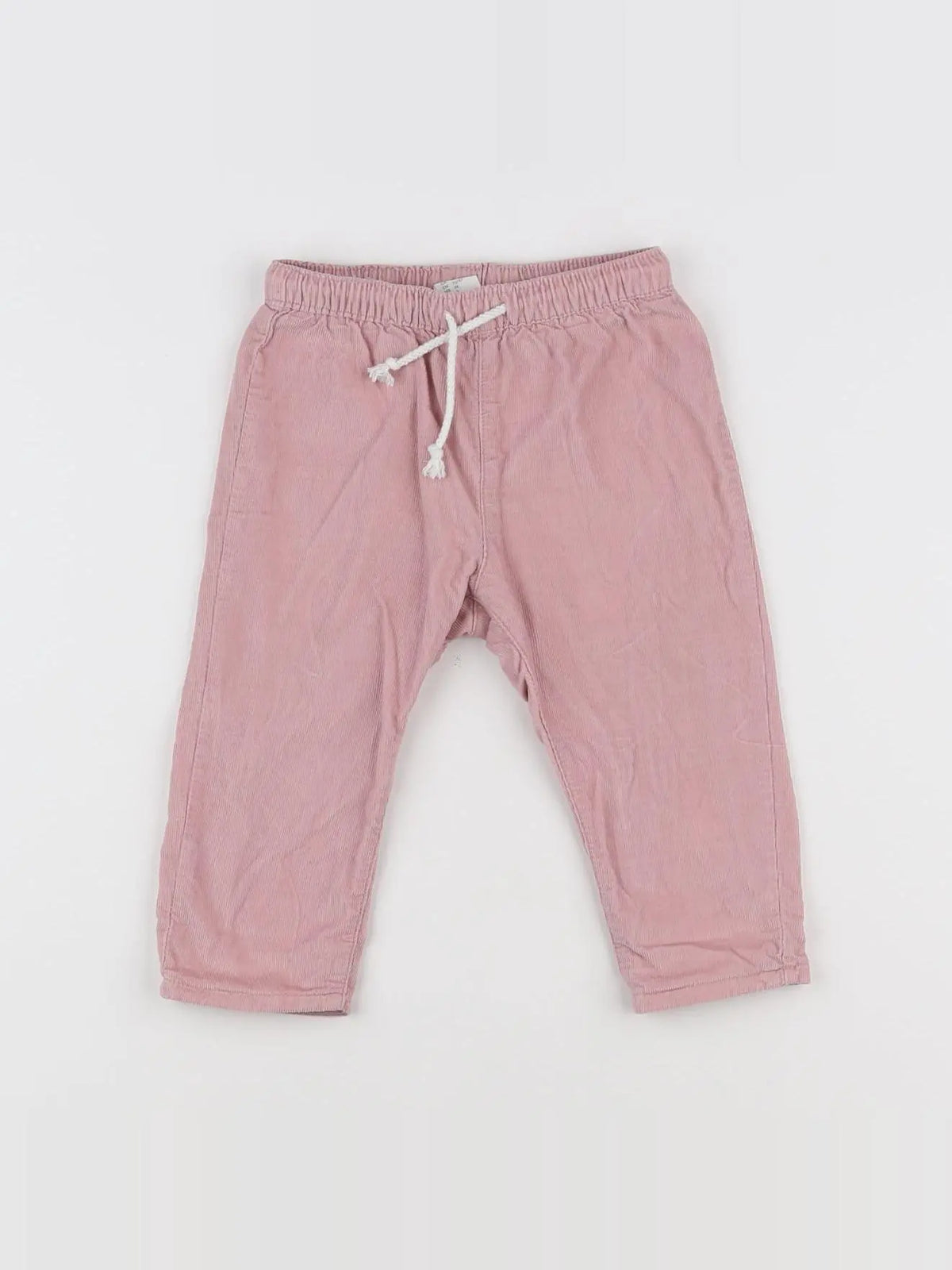 H&M - pantalon rose - 6/9 mois