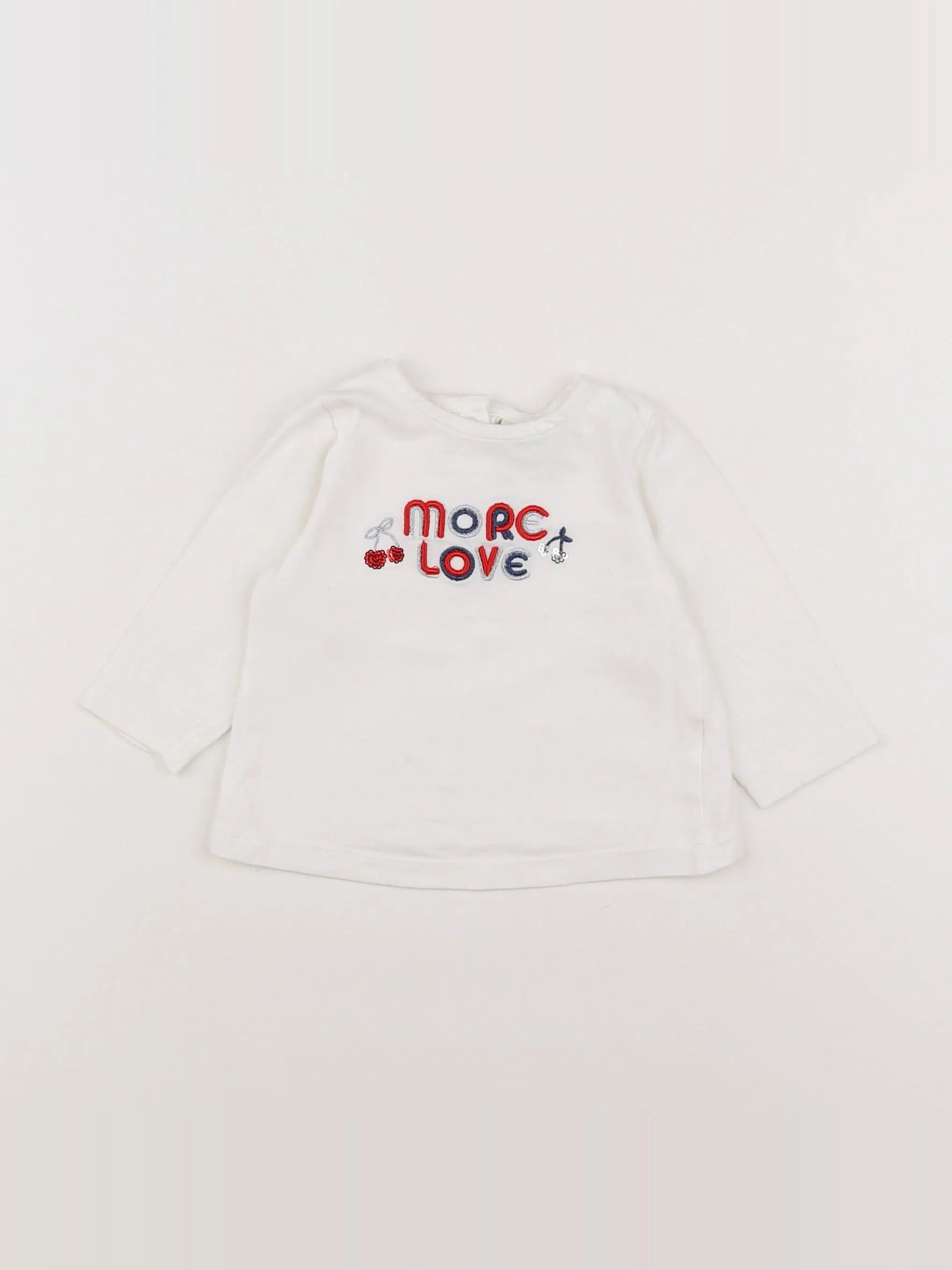Tape à l'oeil - tee-shirt blanc - 6 mois