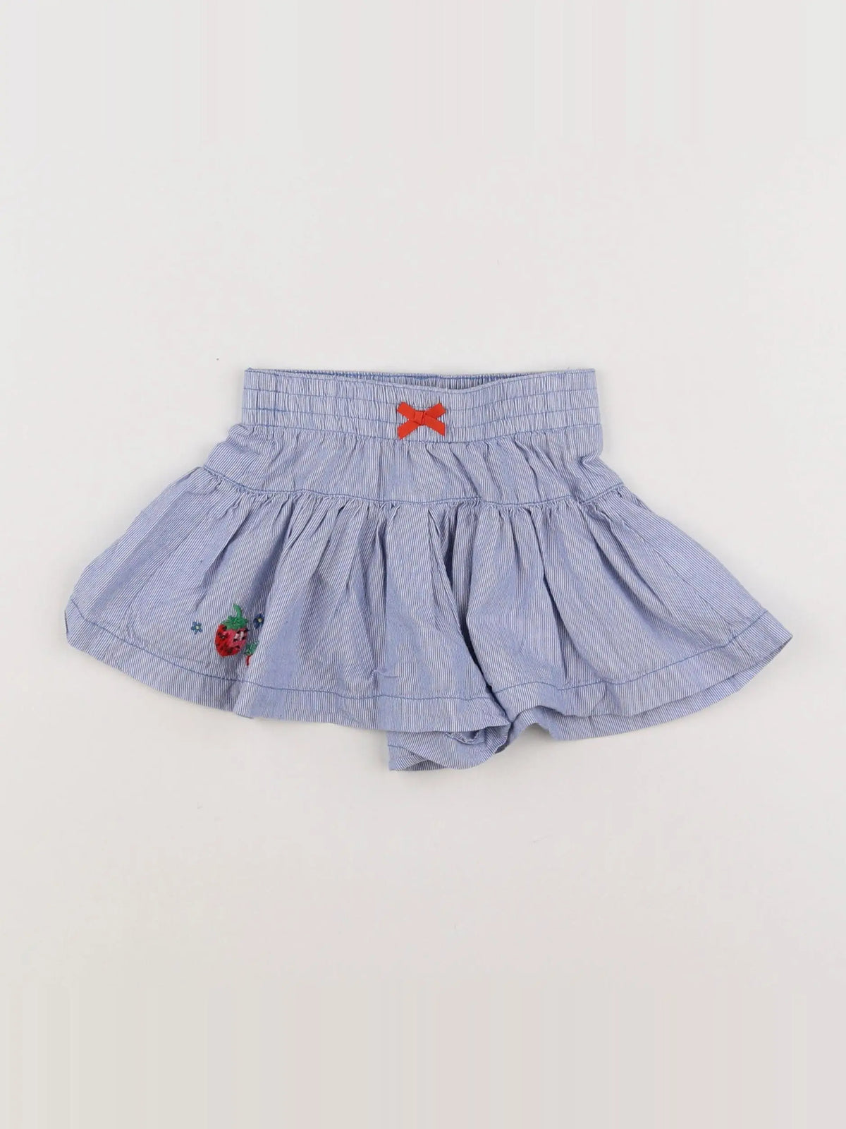 Catimini - jupe blanc, bleu - 6 mois