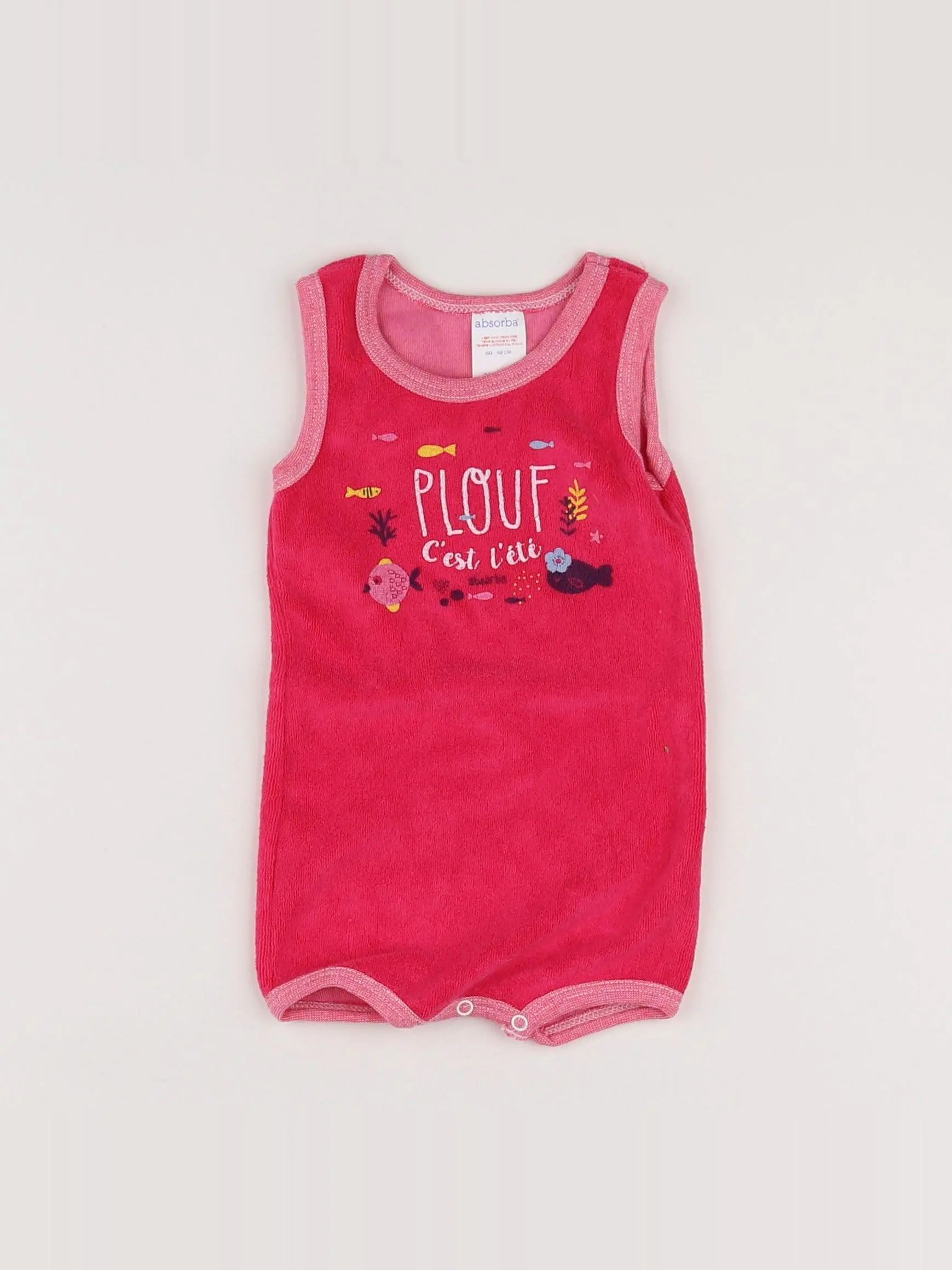 Absorba - combinaison rose - 6 mois