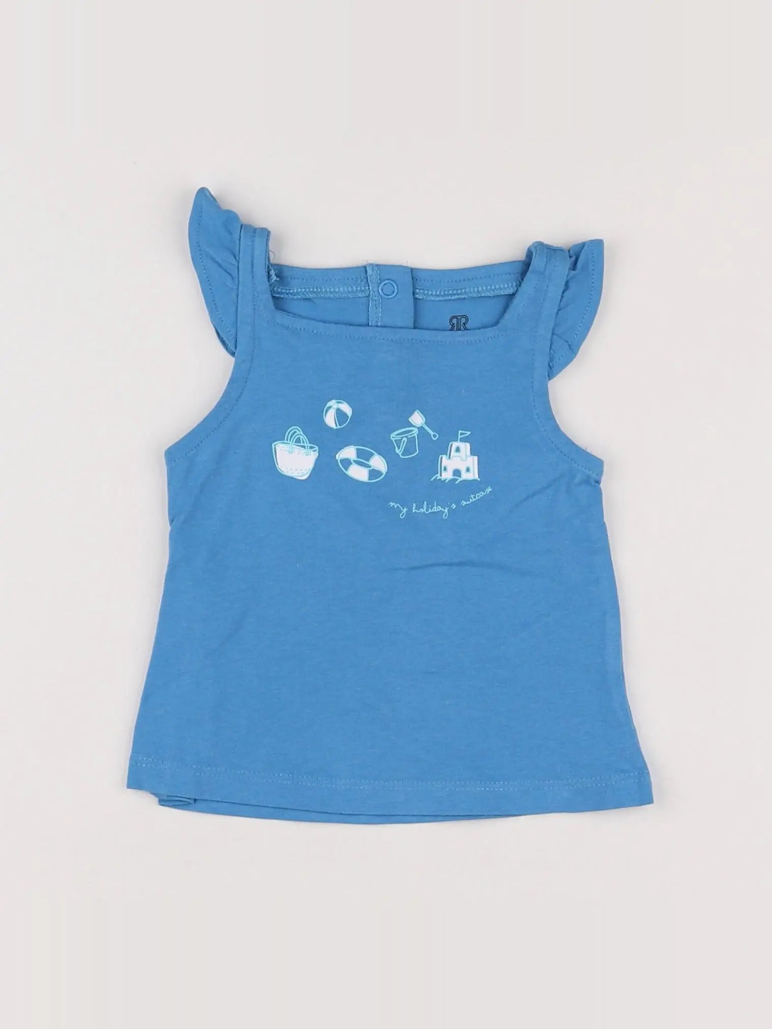 La Redoute - robe bleu - 3 mois