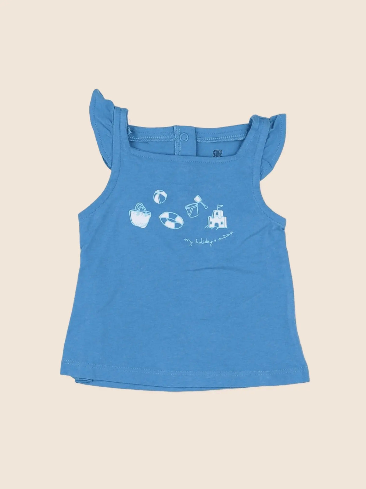 La Redoute - robe bleu - 3 mois