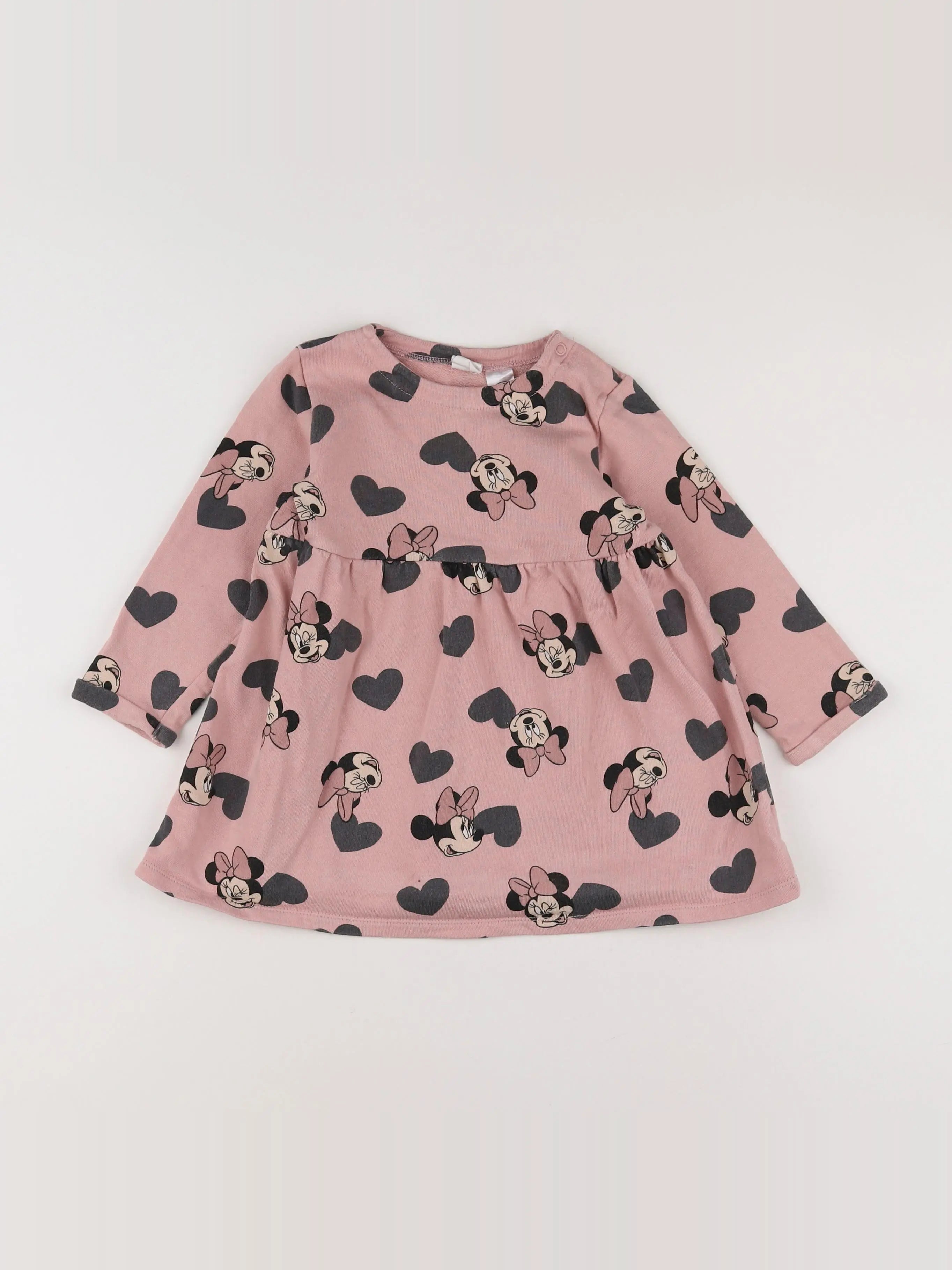 H&M - robe rose - 18 mois à 2 ans