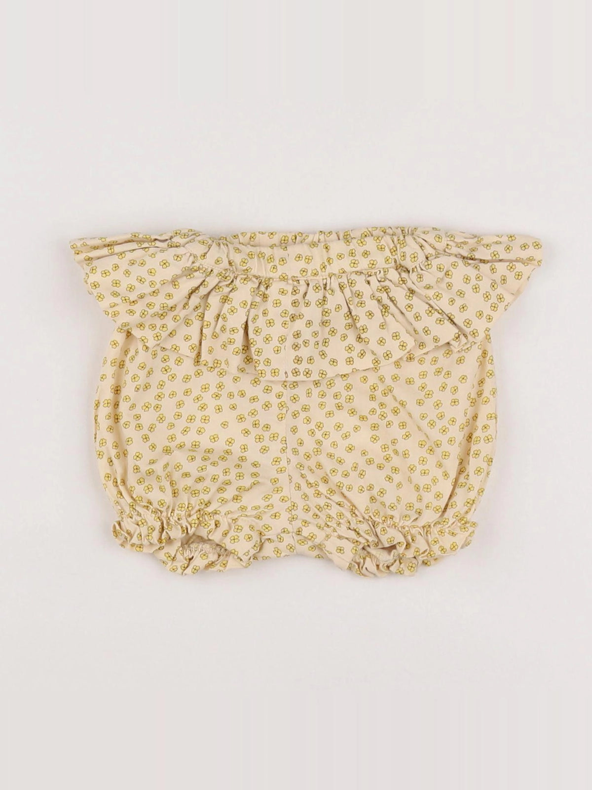 Konges slojd - bloomer blanc, jaune - 3 mois