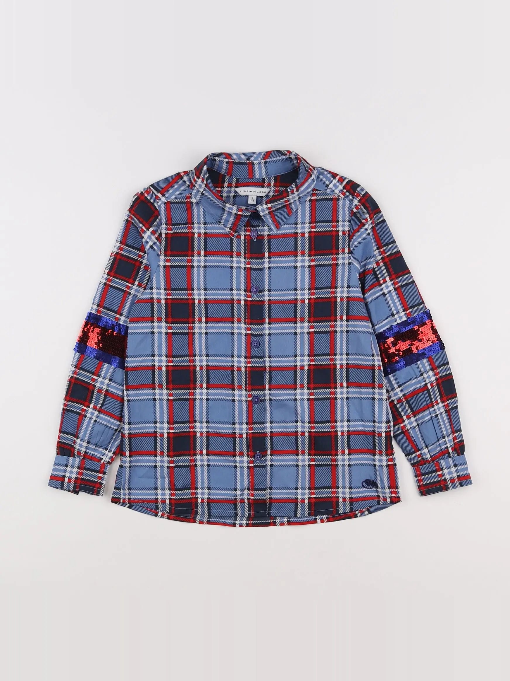Little marc jacobs - chemise bleu - 6 ans