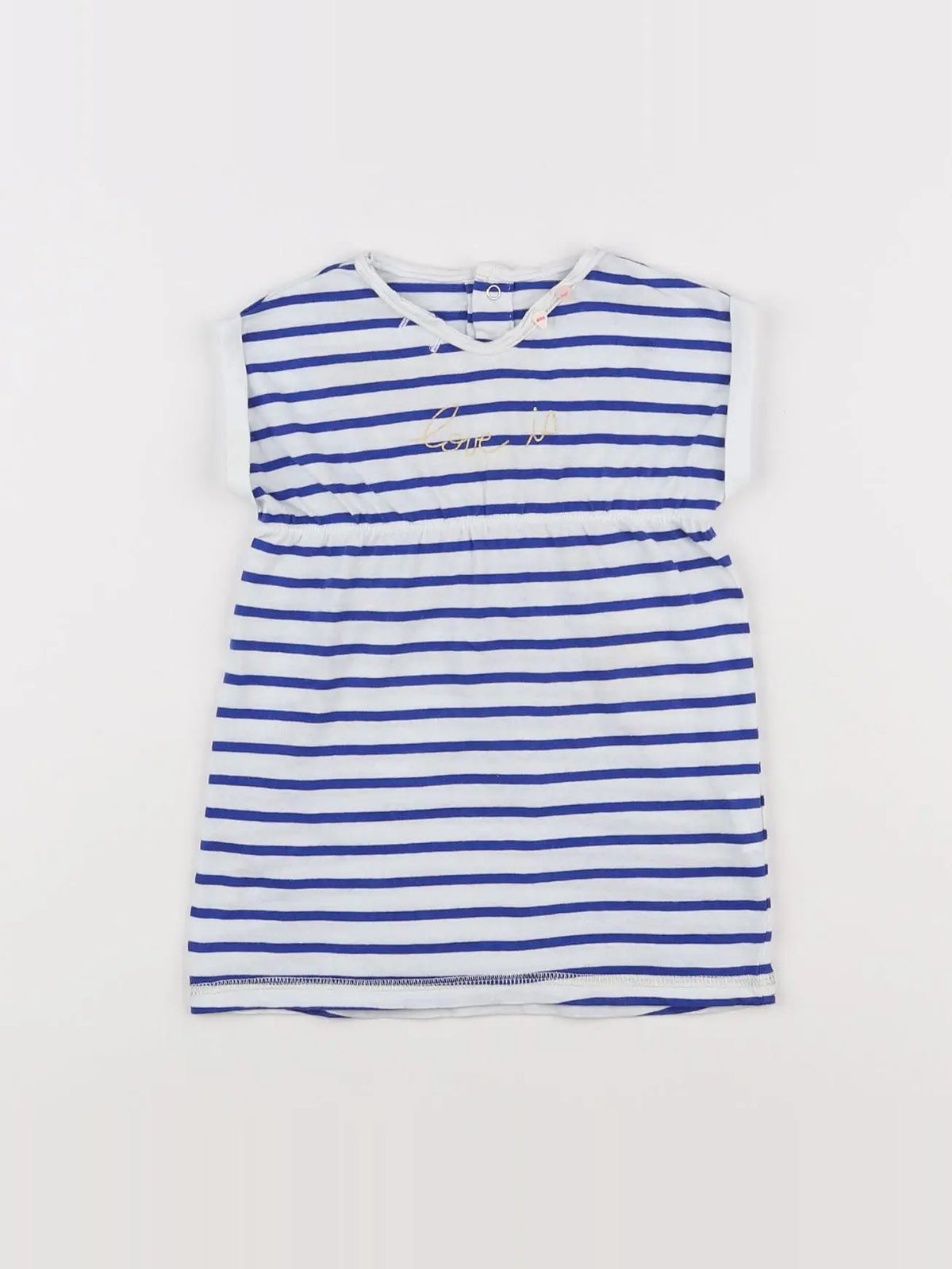 Zadig & Voltaire - robe bleu, blanc - 6 mois