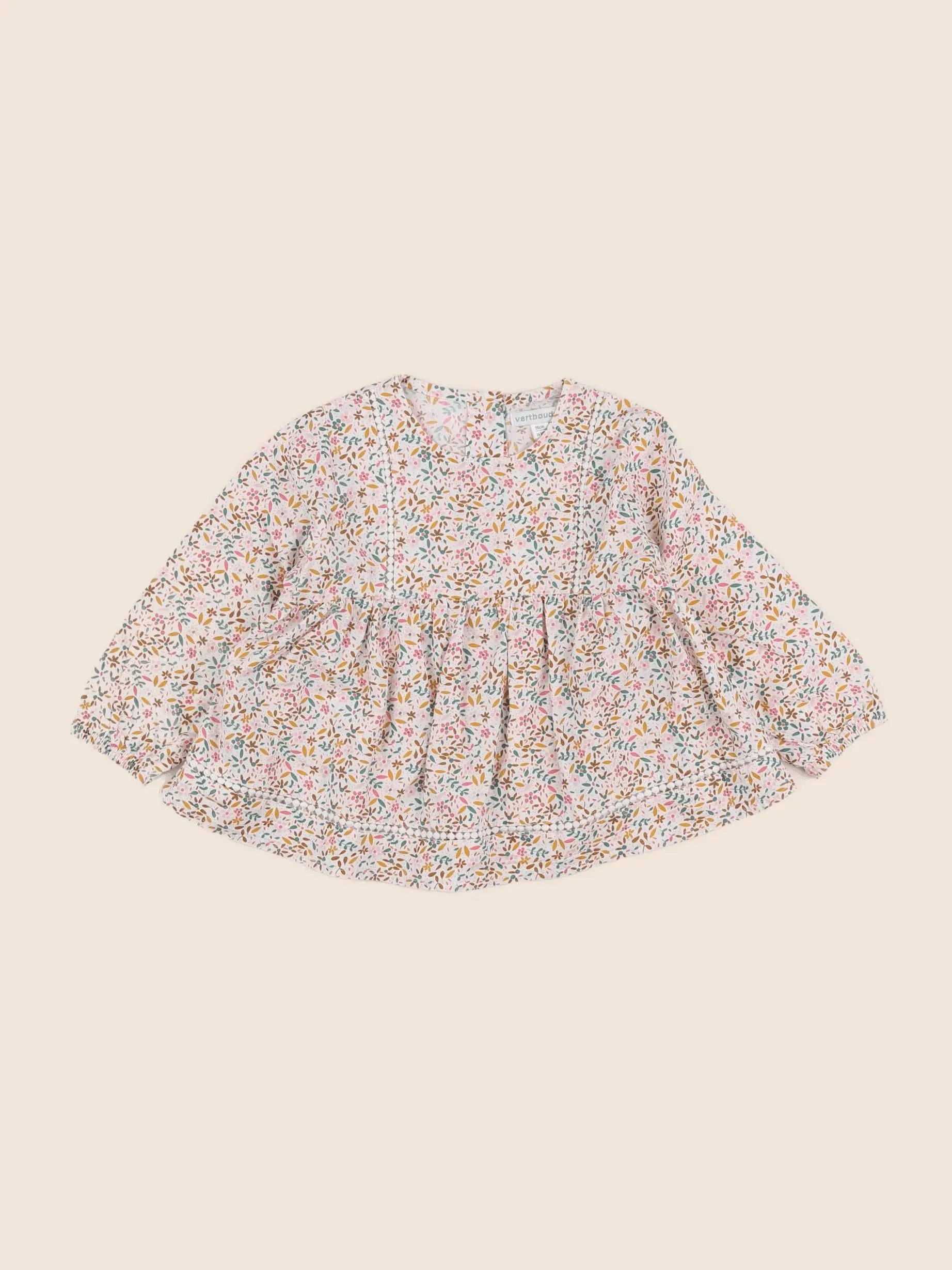 Vertbaudet - blouse multicolore - 24 mois
