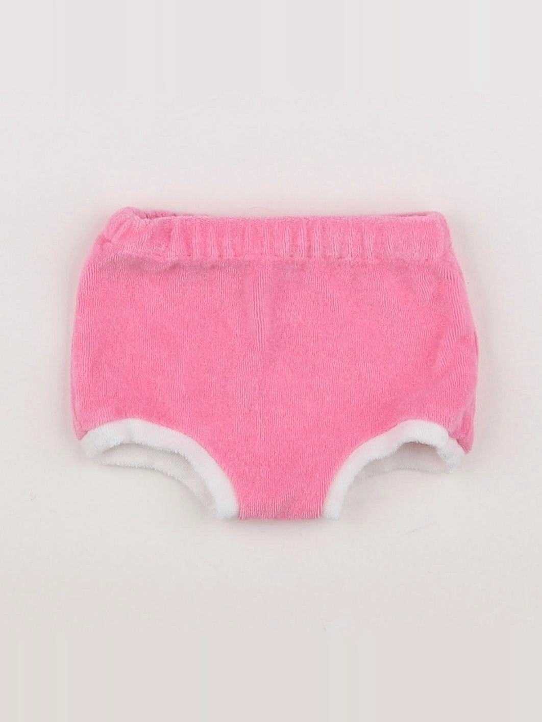 Jacadi - bloomer rose, blanc - 3 mois