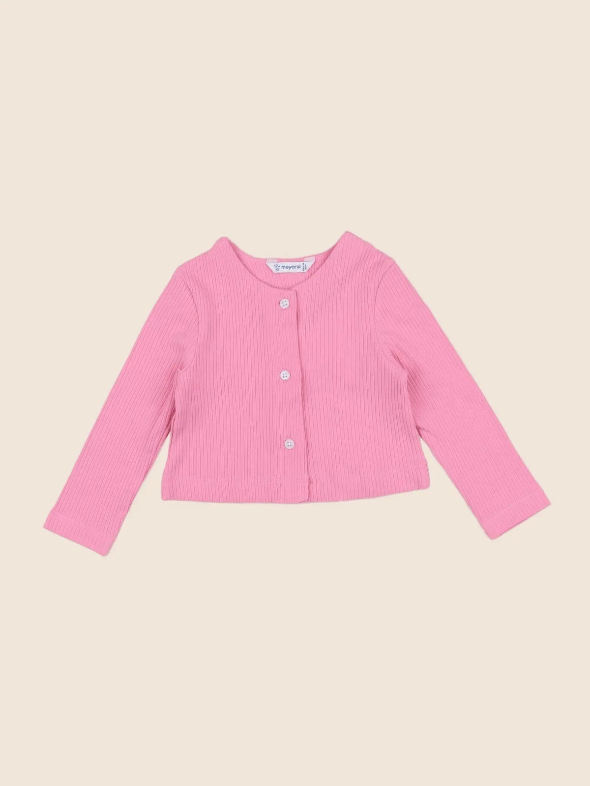 Mayoral - gilet rose - 12 mois