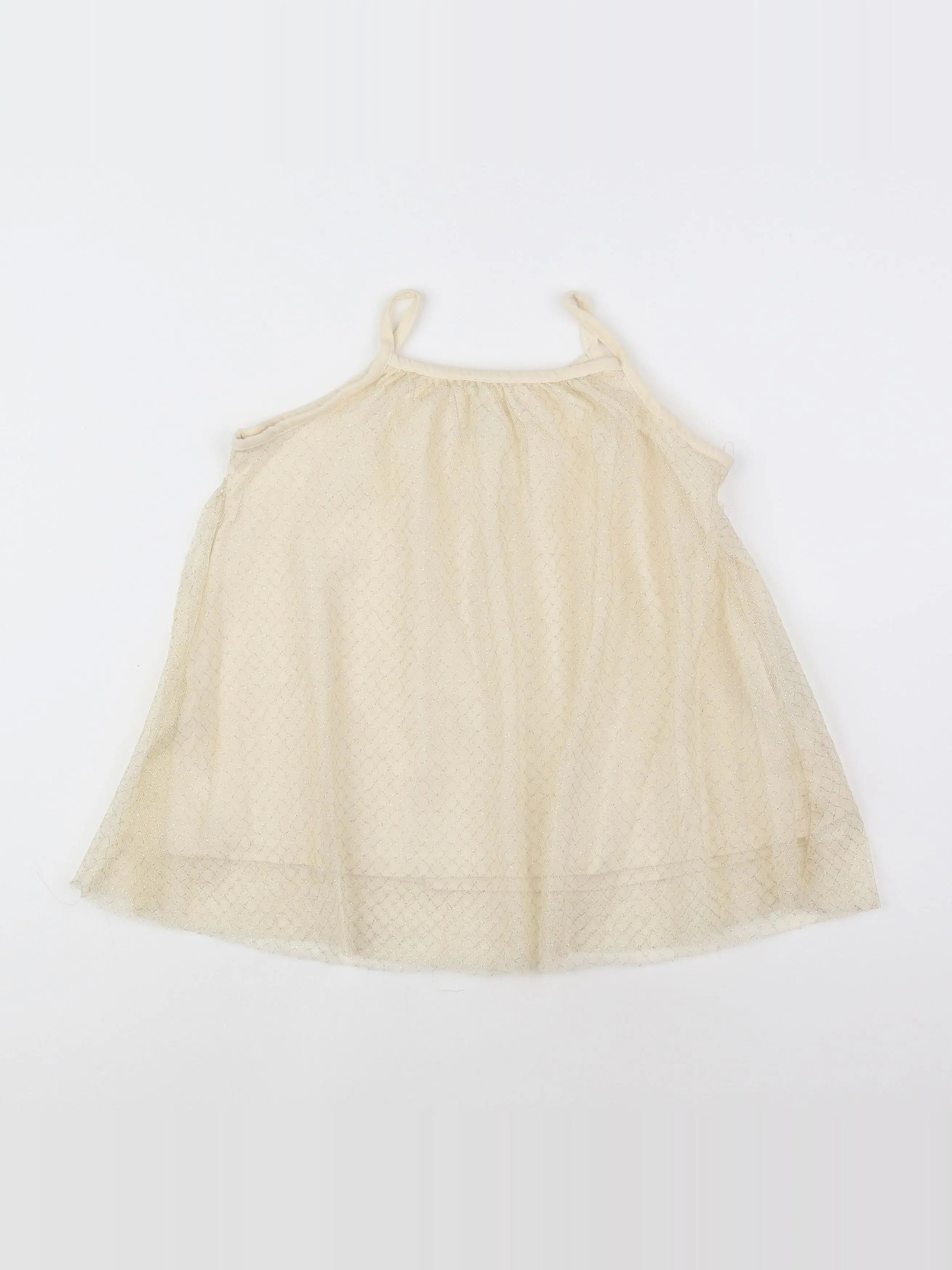 Zara - robe beige - 18 mois à 2 ans
