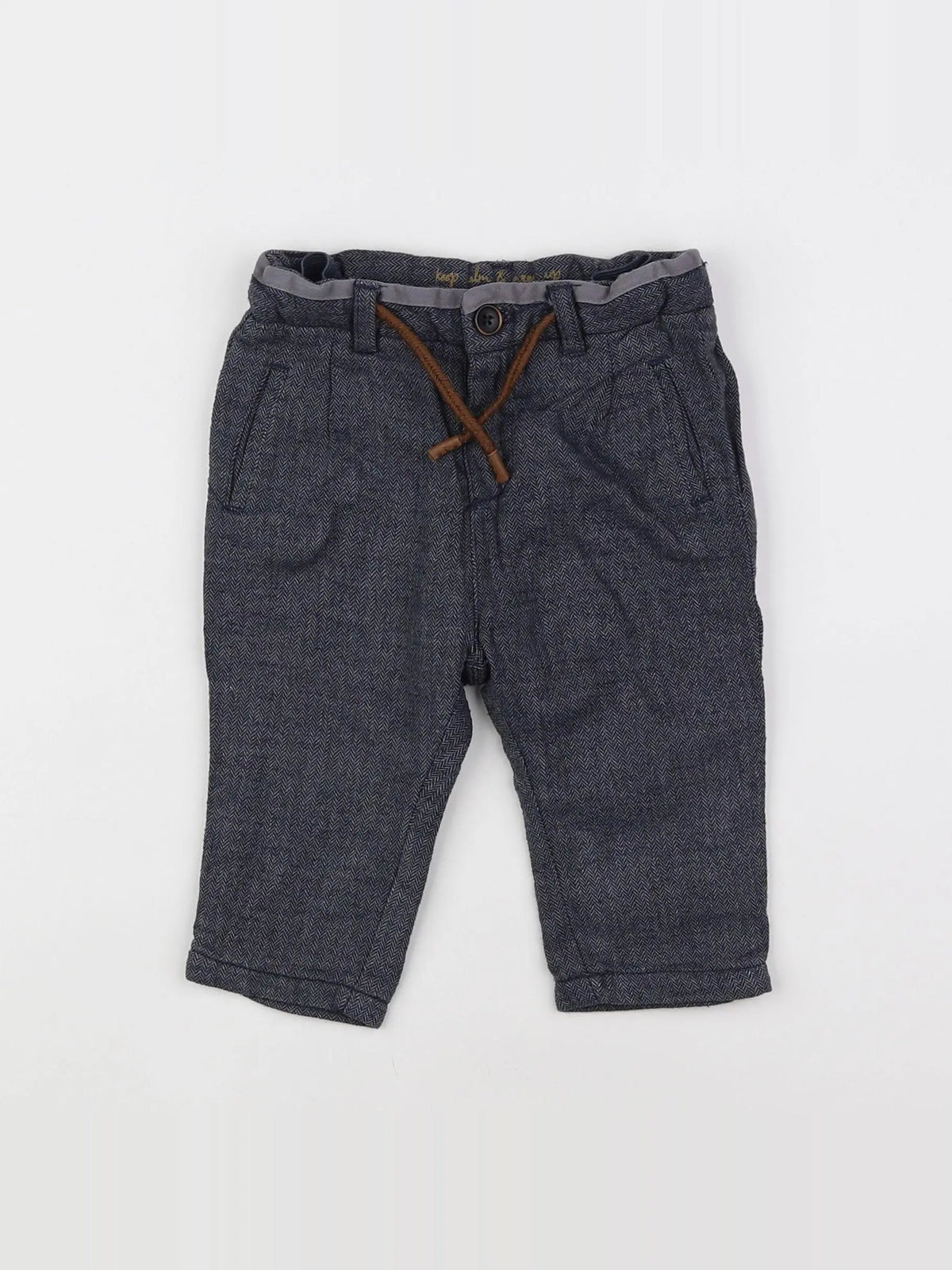 Zara - pantalon gris - 3/6 mois