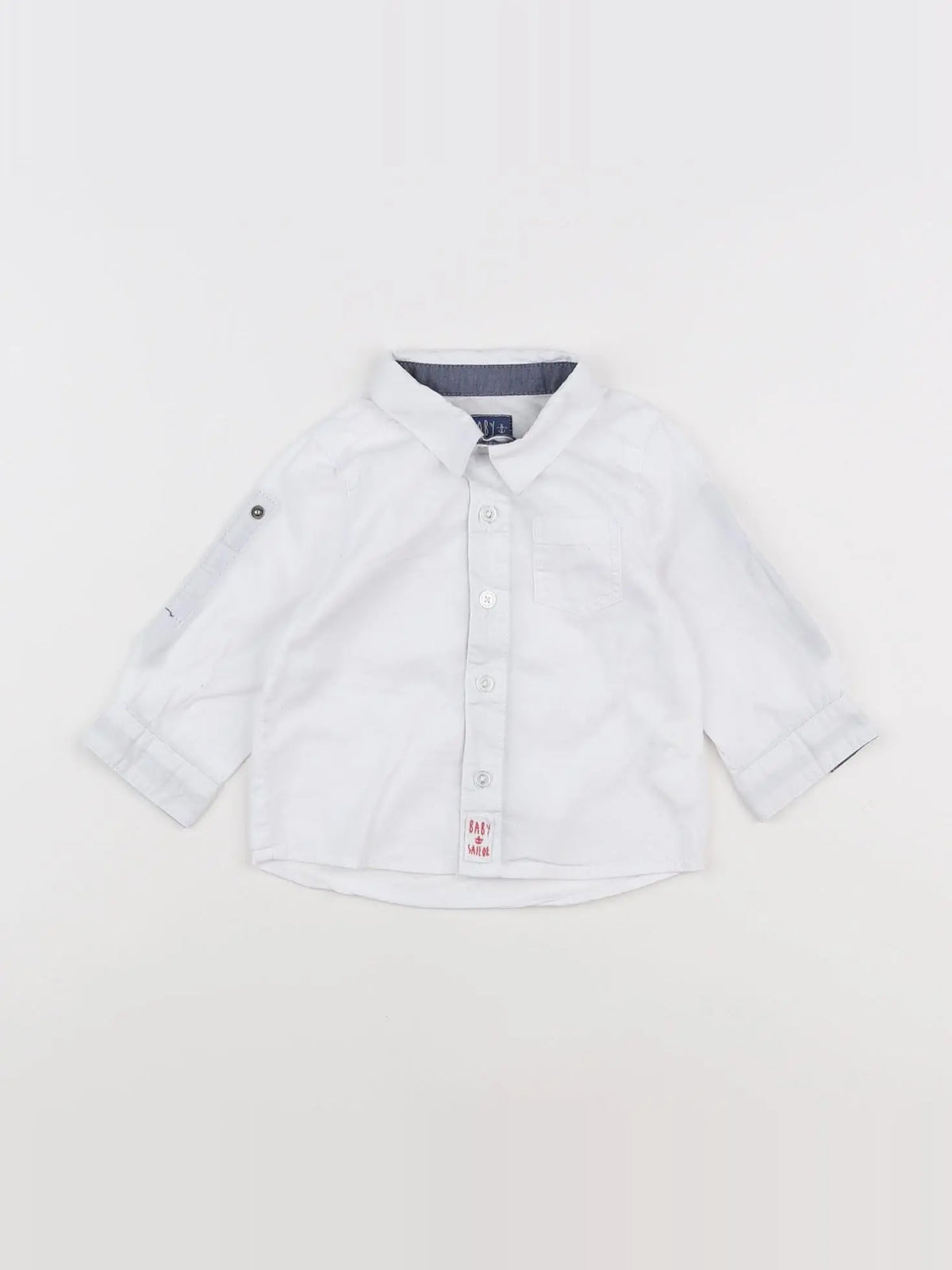 Tape à l'oeil - chemise blanc - 6 mois