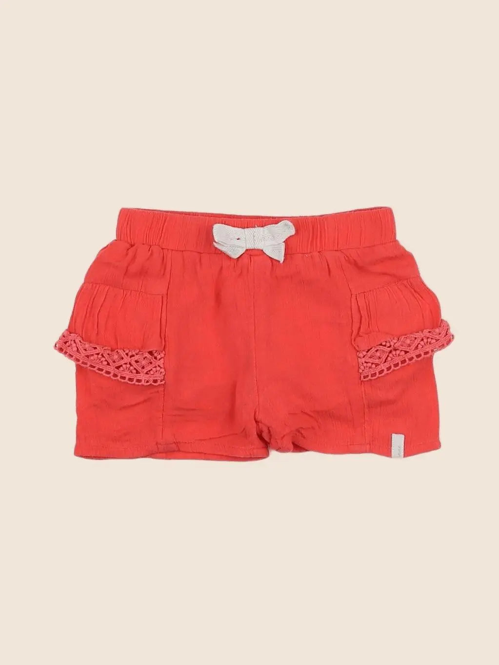 IKKS - short orange - 12 mois