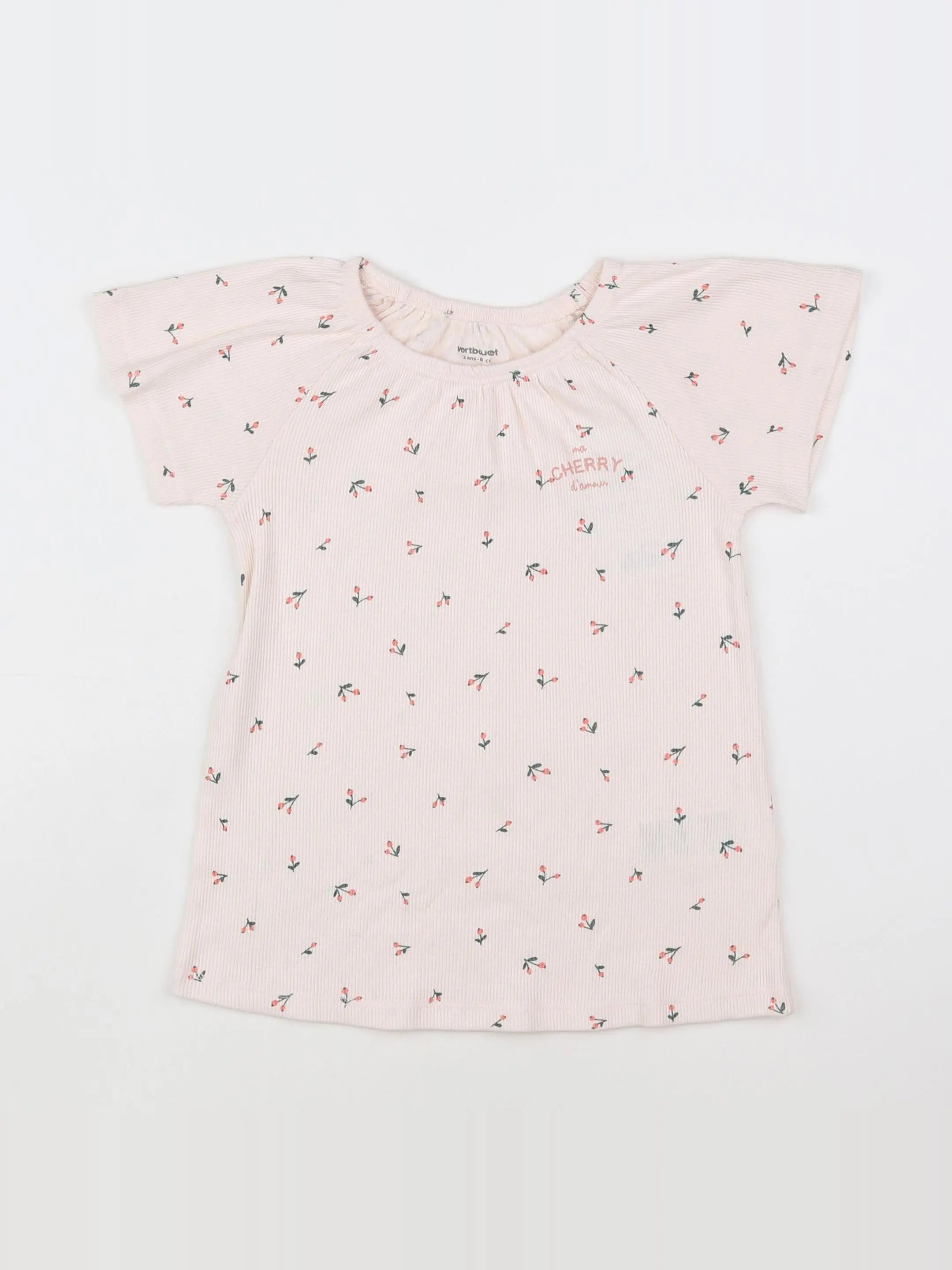 Vertbaudet - robe rose - 2 ans