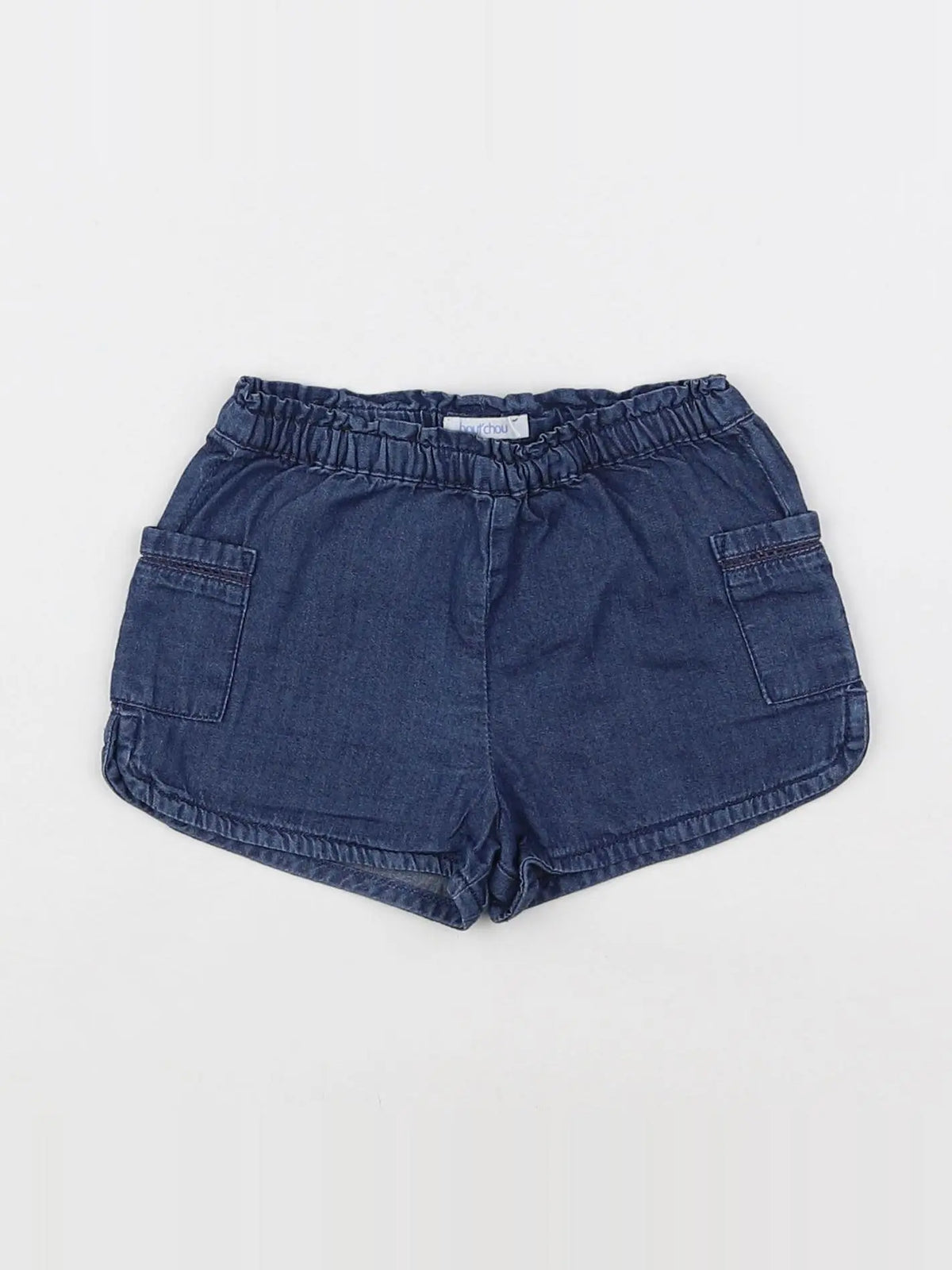 Boutchou - short bleu - 9 mois