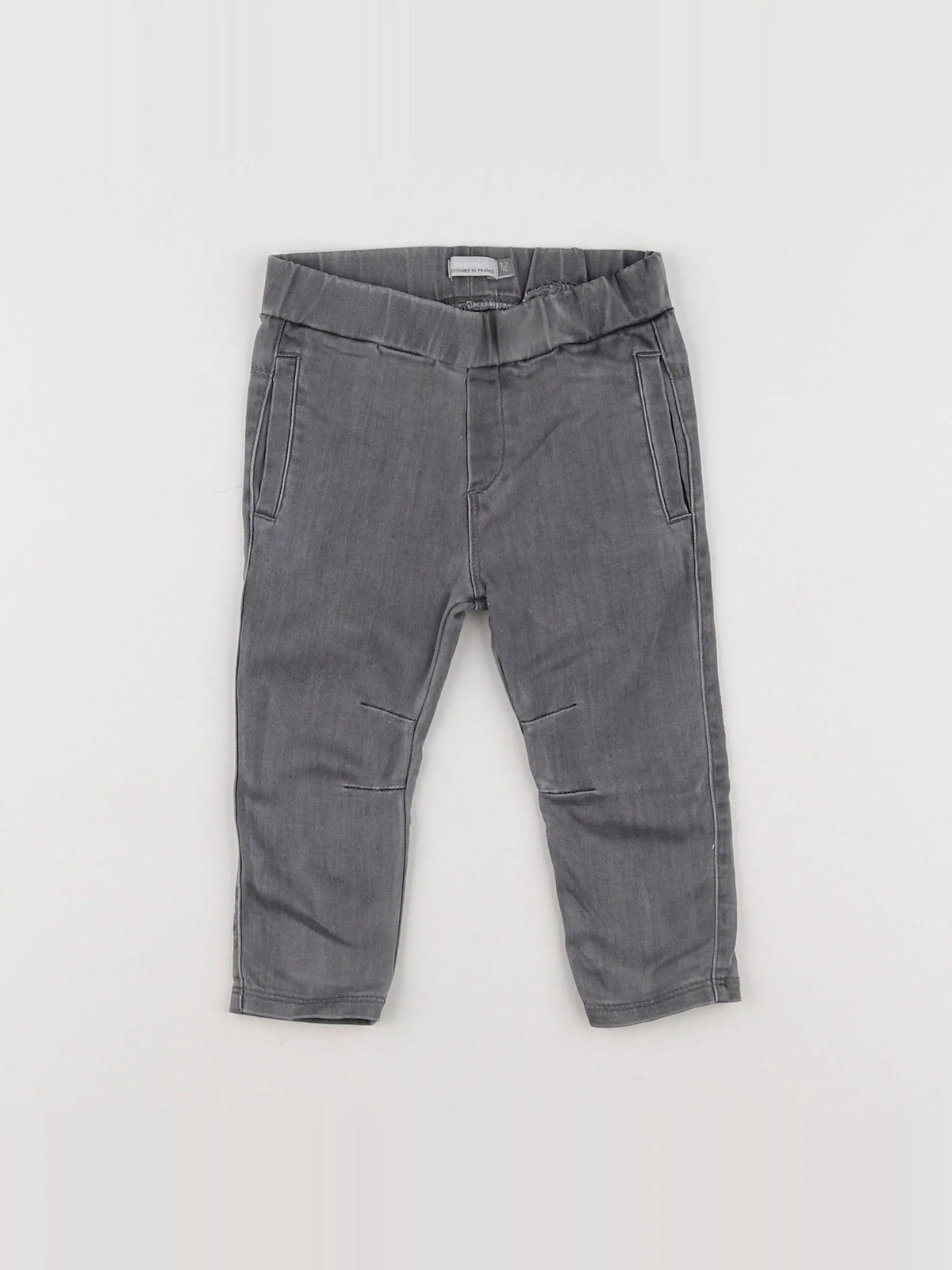Catimini - jean gris - 12 mois