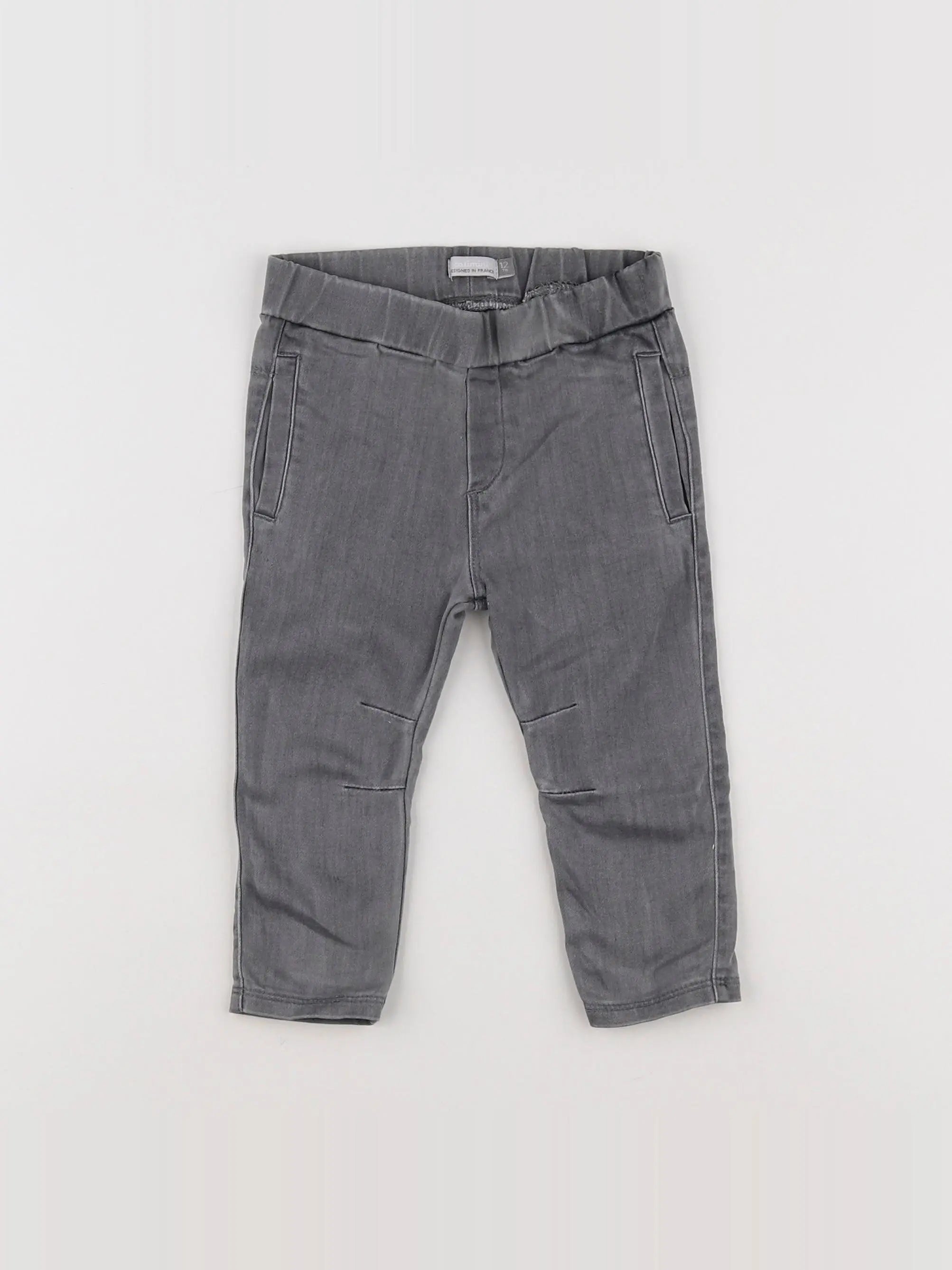 Catimini - jean gris - 12 mois
