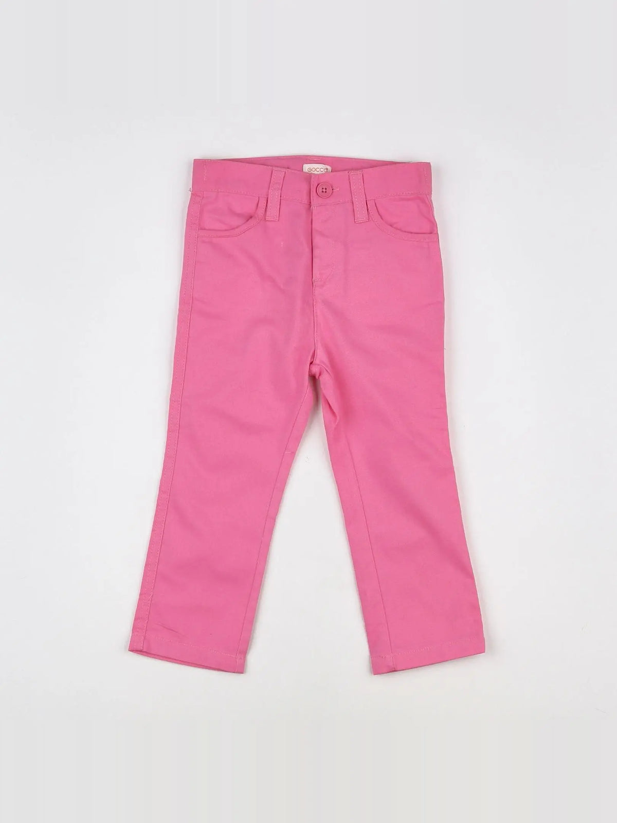 Gocco - pantalon rose - 12/18 mois
