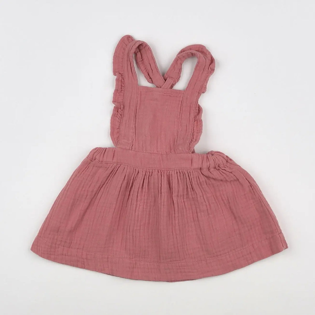 Vertbaudet - robe rose - 6 mois