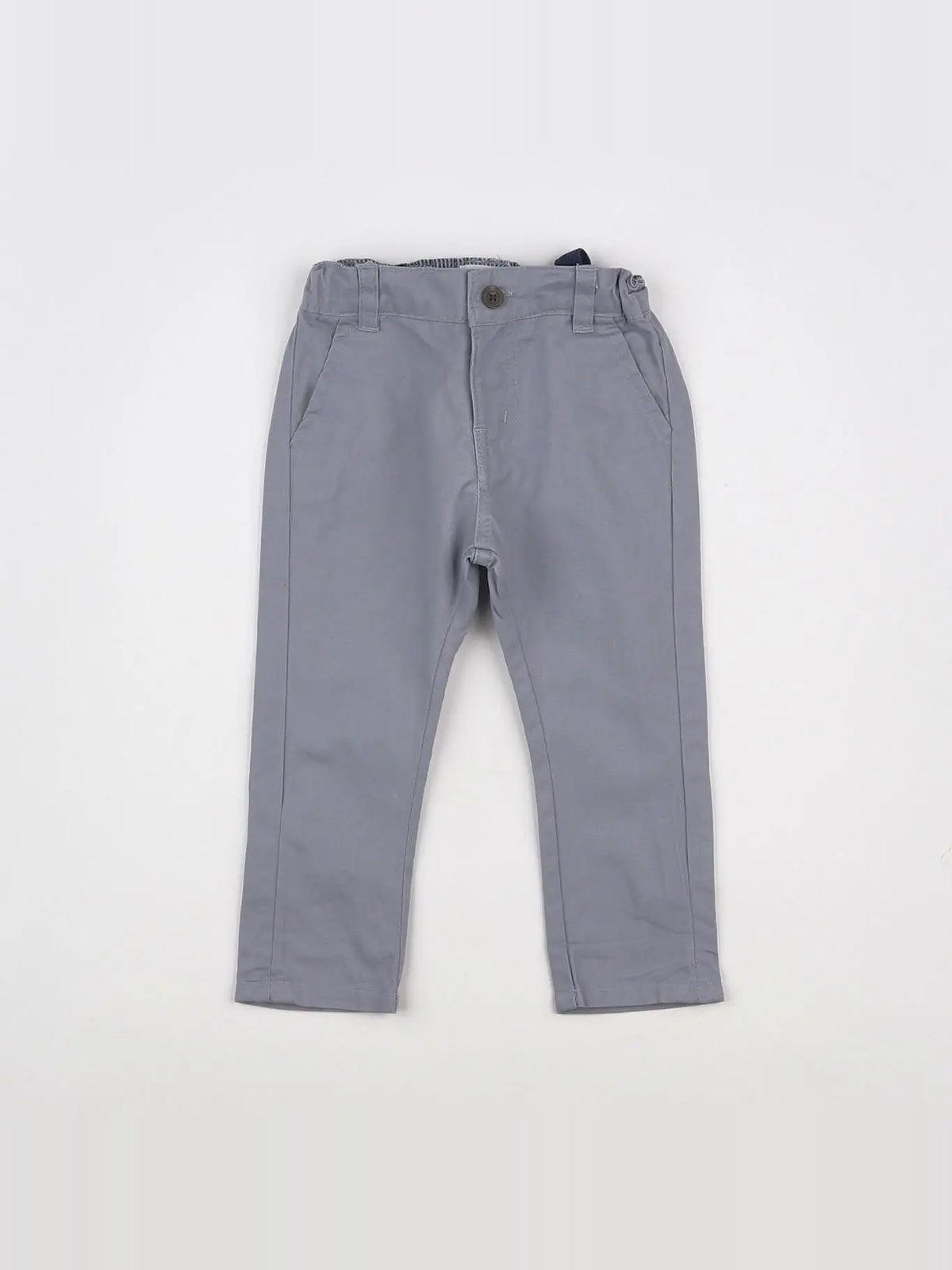 Vertbaudet - pantalon gris - 6 mois
