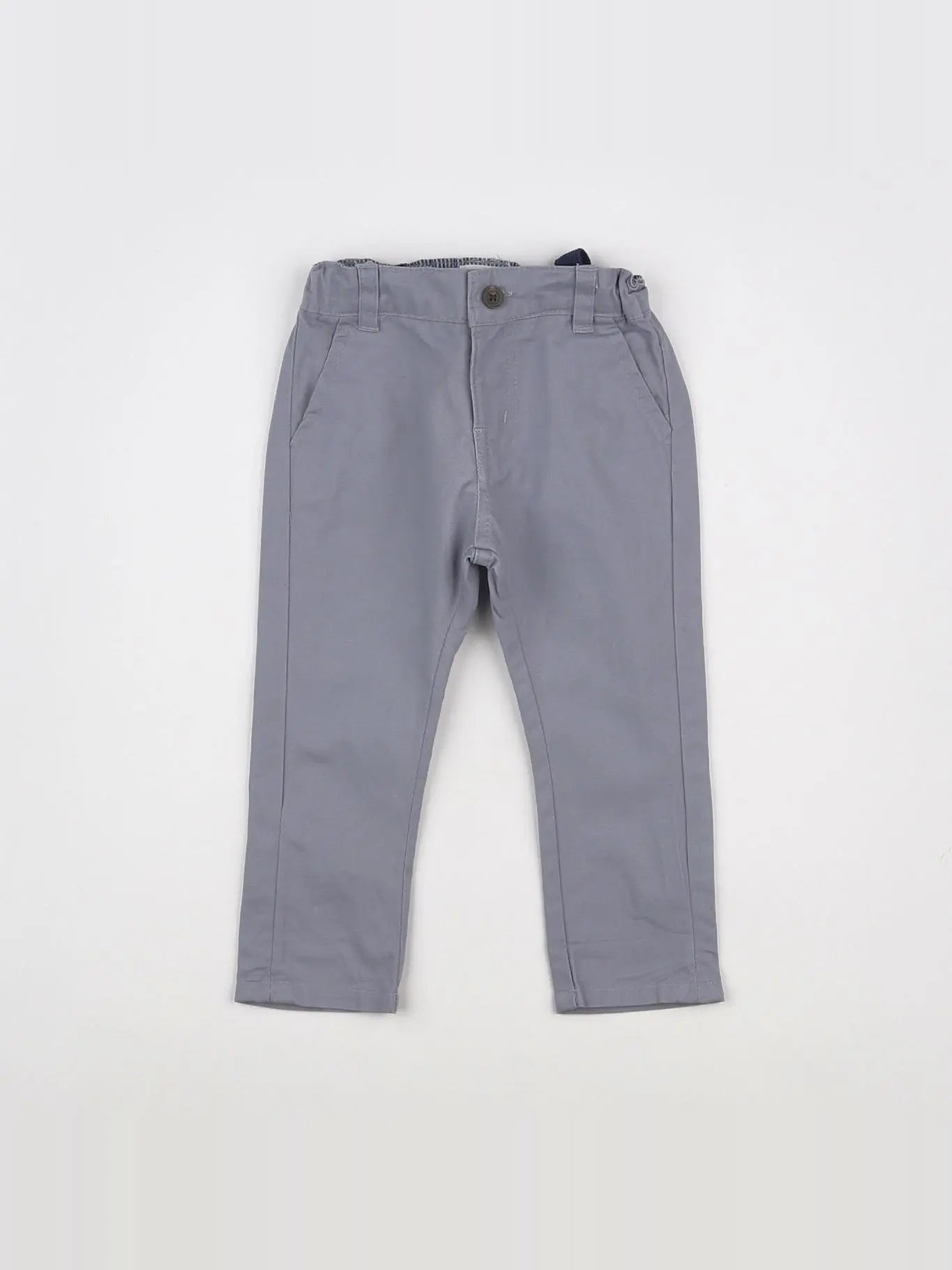 Vertbaudet - pantalon gris - 6 mois