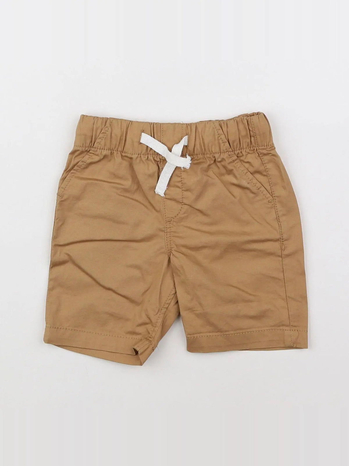 H&M - short marron - 6 mois