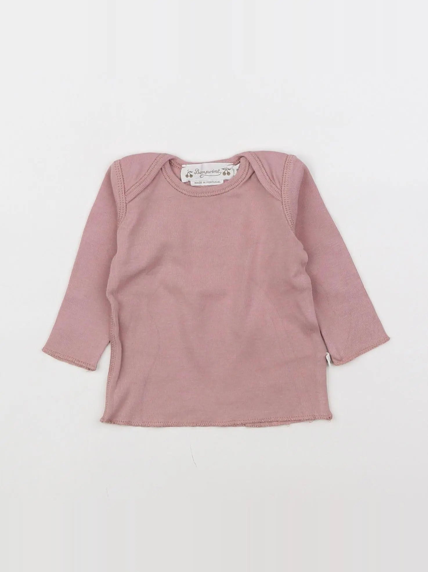 Bonpoint - maillot de corps rose - 1 mois