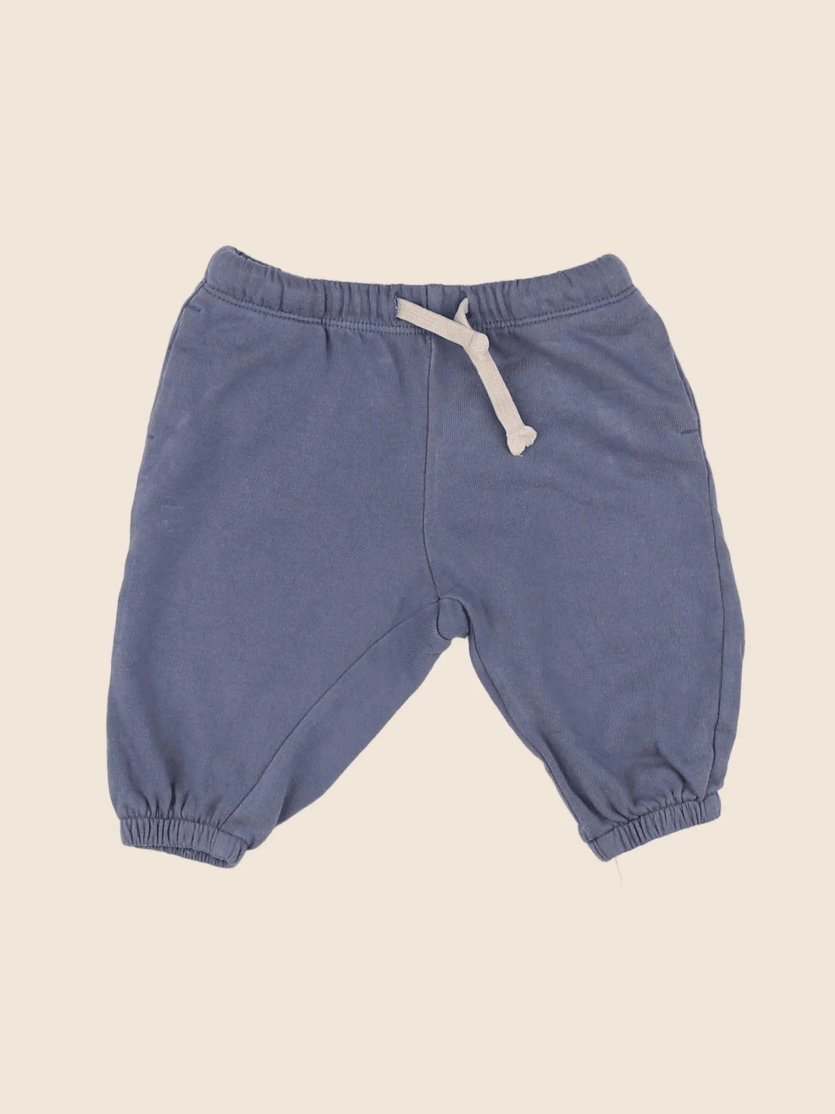 H&M - jogging bleu - 3/6 mois