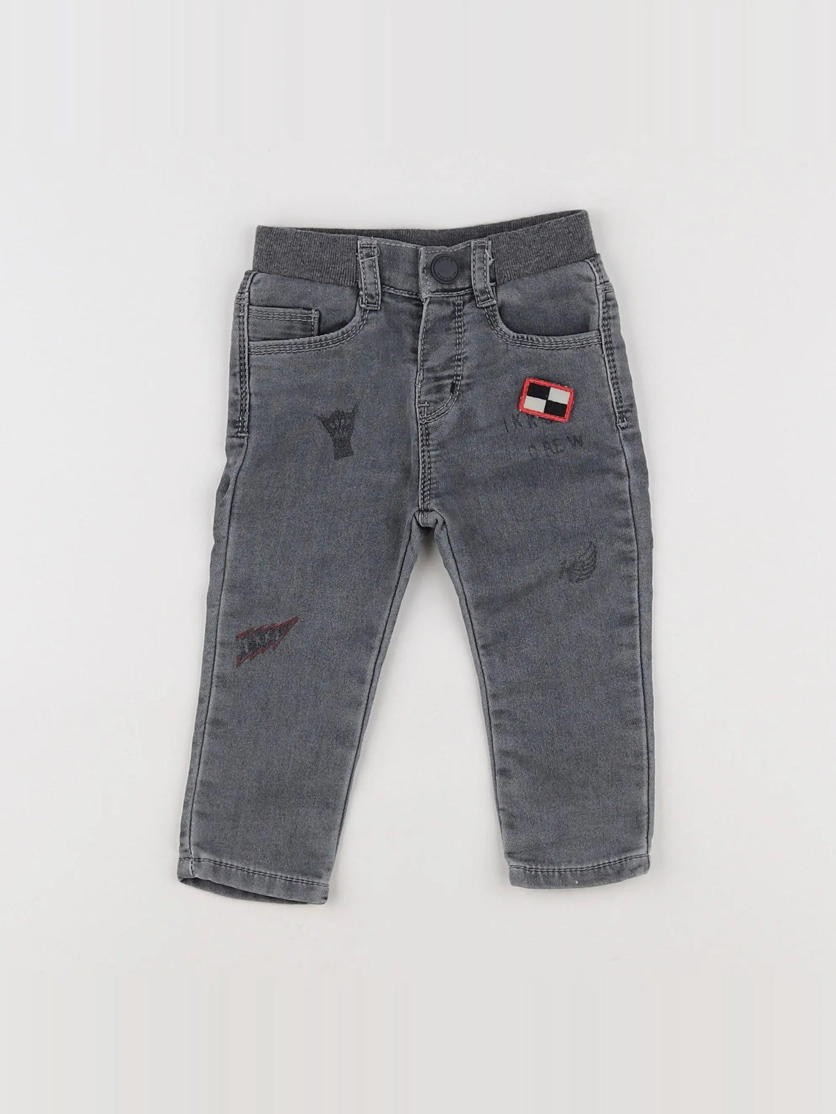 IKKS - pantalon gris - 12 mois