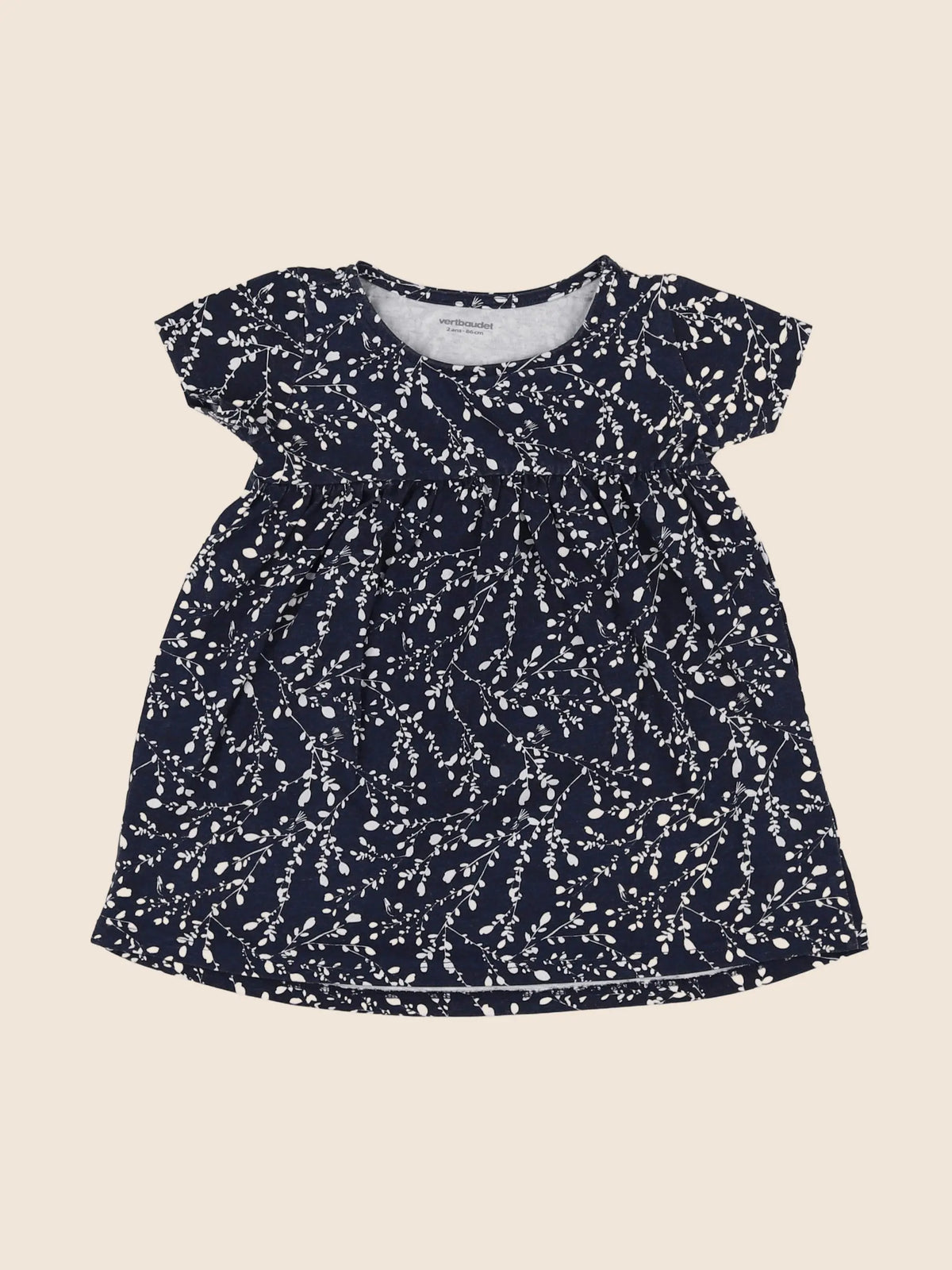 Vertbaudet - robe bleu - 2 ans